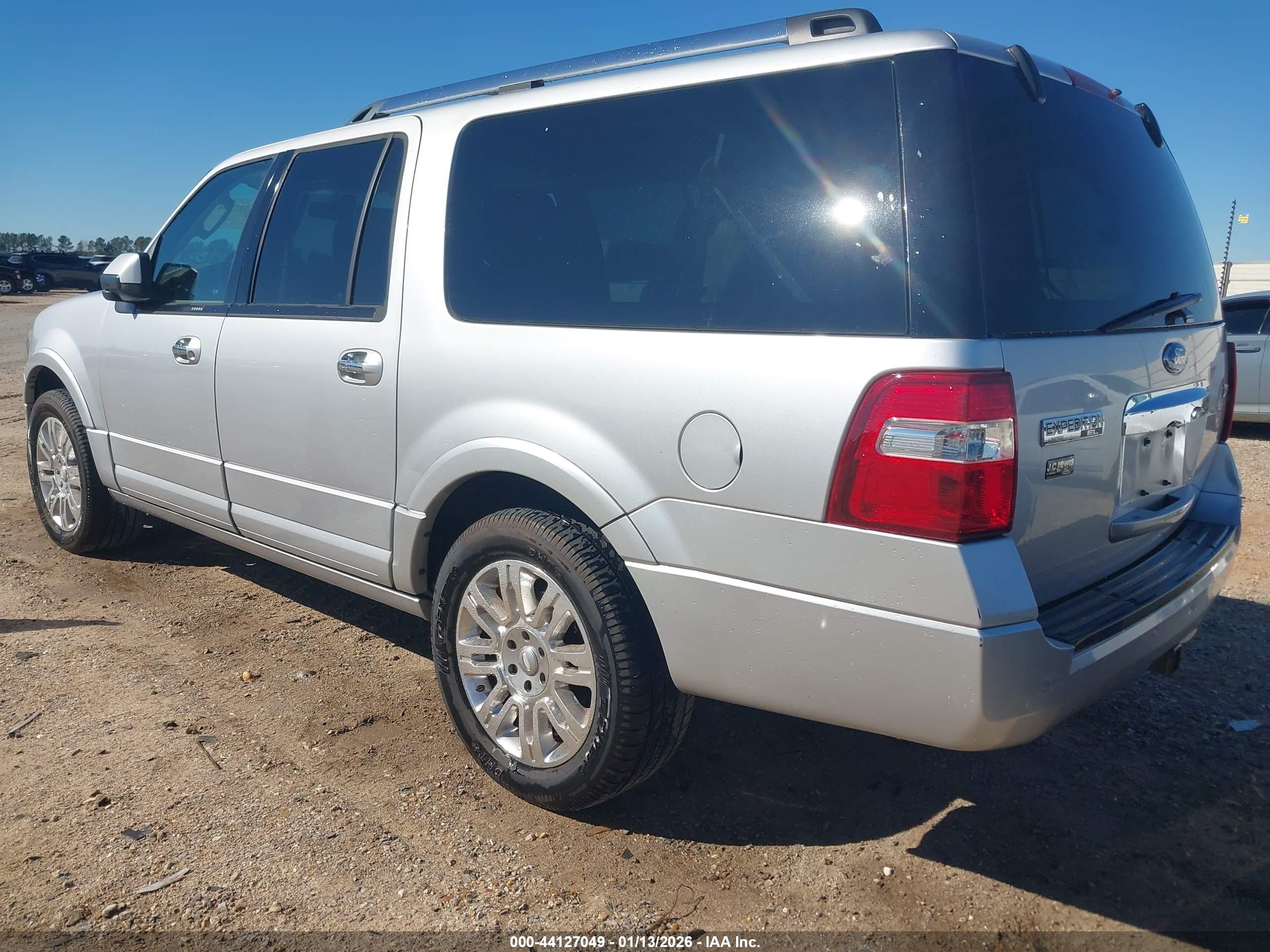 2011 Ford Expedition El Limited Silver vin: 1FMJK2A52BEF29455