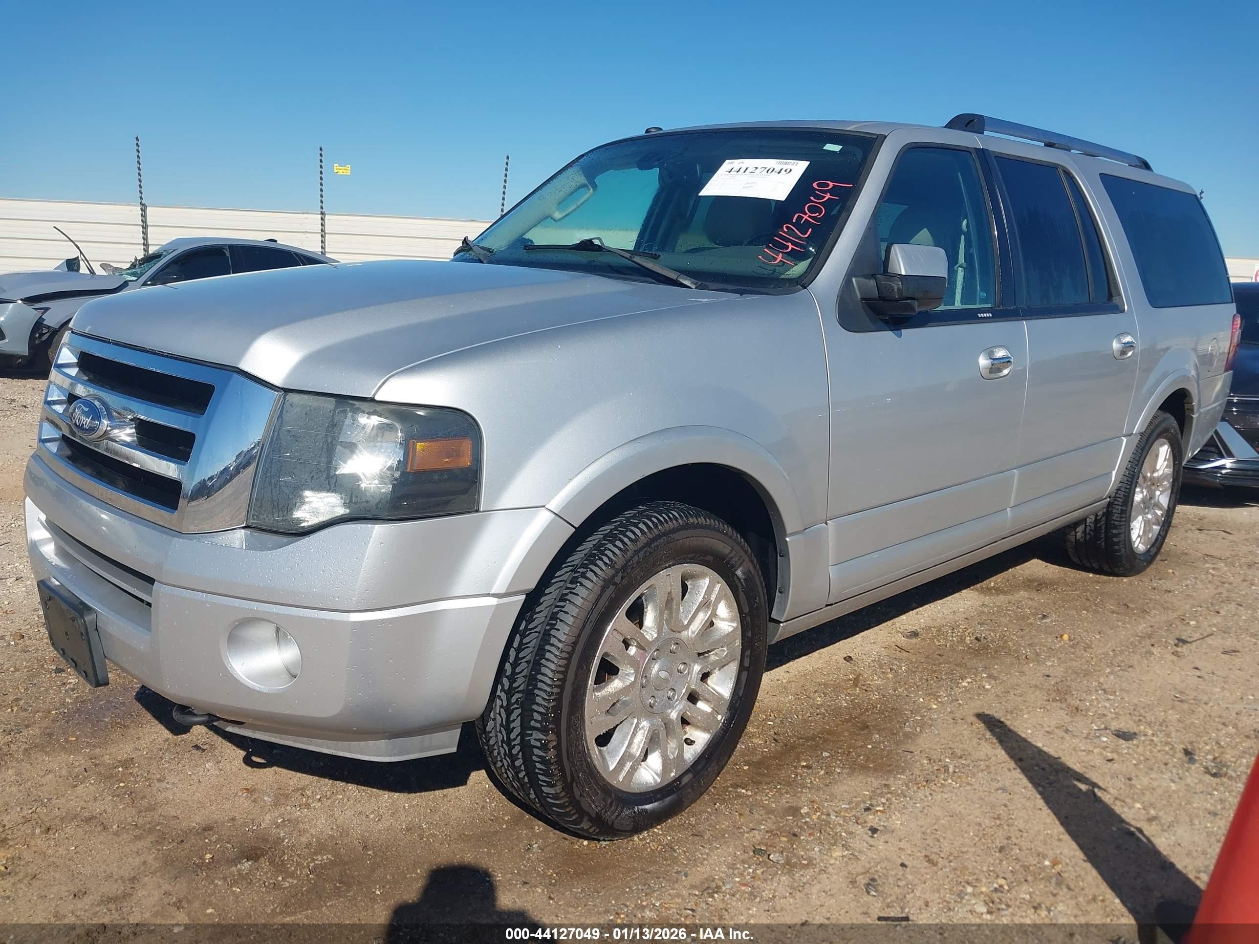 2011 Ford Expedition El Limited Silver vin: 1FMJK2A52BEF29455