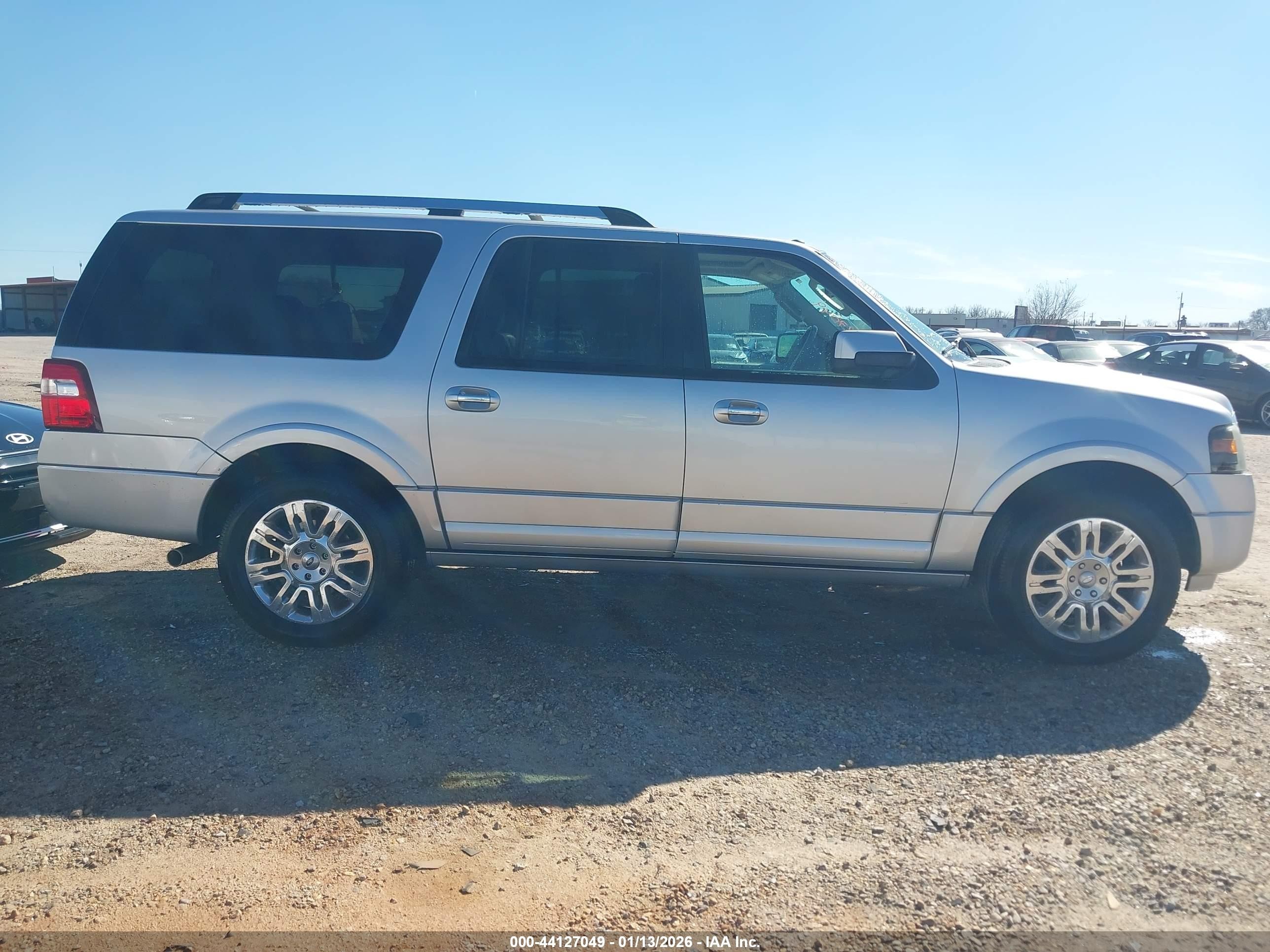 2011 Ford Expedition El Limited Silver vin: 1FMJK2A52BEF29455