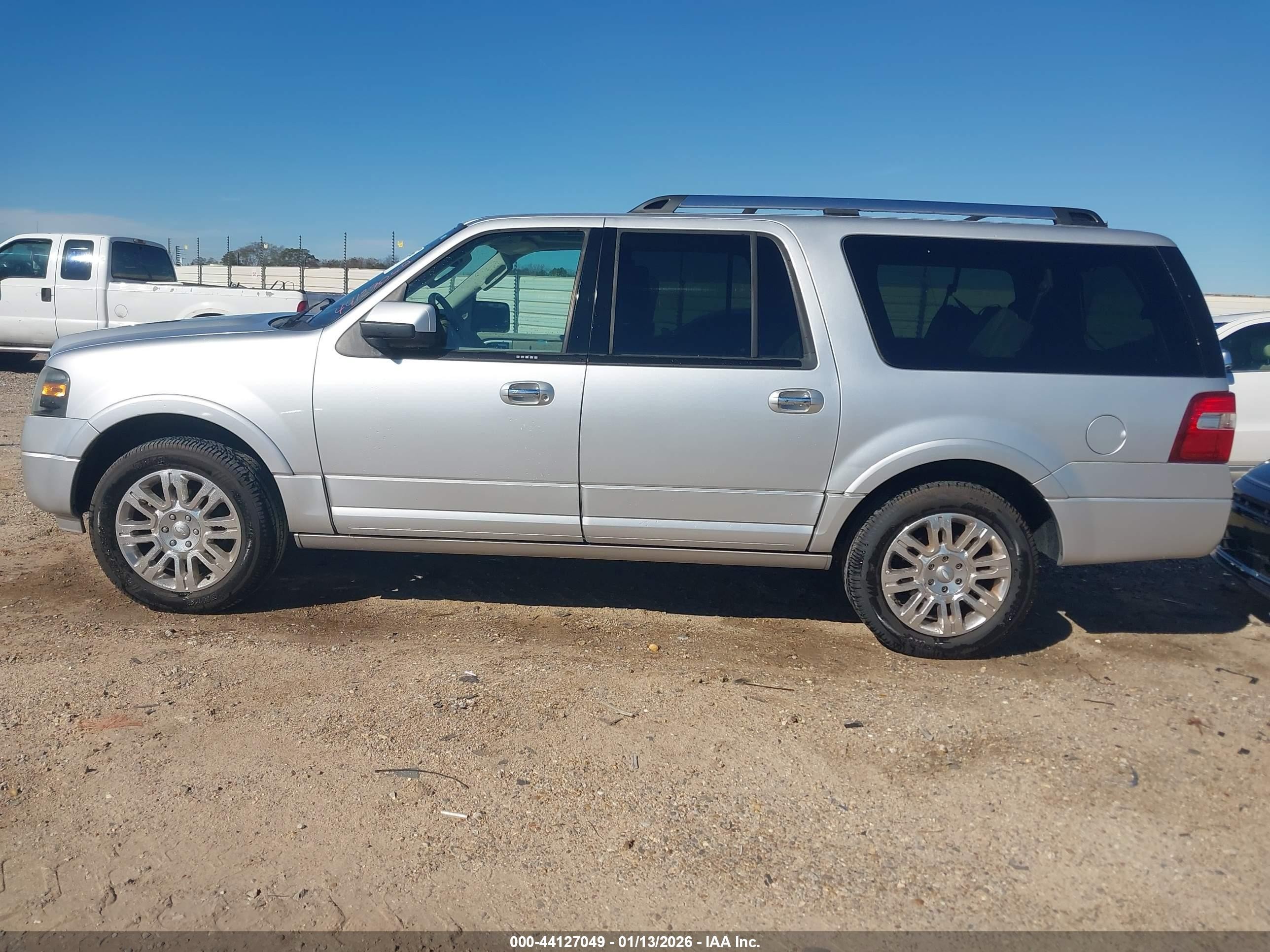 2011 Ford Expedition El Limited Silver vin: 1FMJK2A52BEF29455