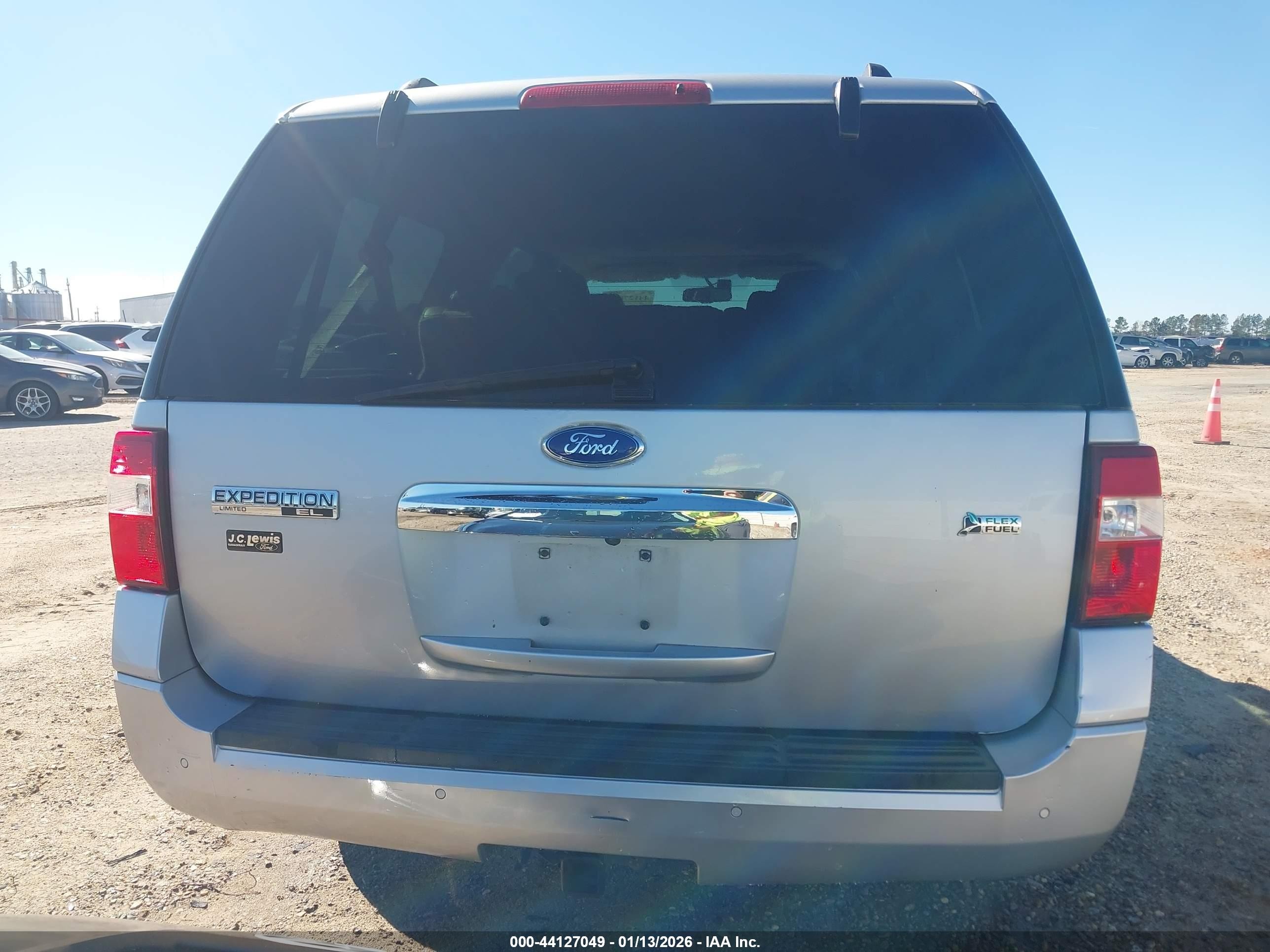 2011 Ford Expedition El Limited Silver vin: 1FMJK2A52BEF29455