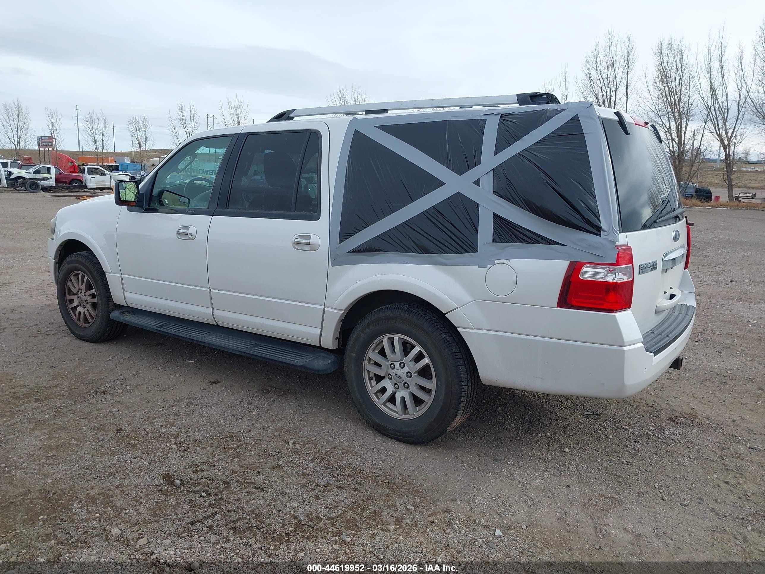 2012 Ford Expedition El Limited White vin: 1FMJK2A52CEF02158