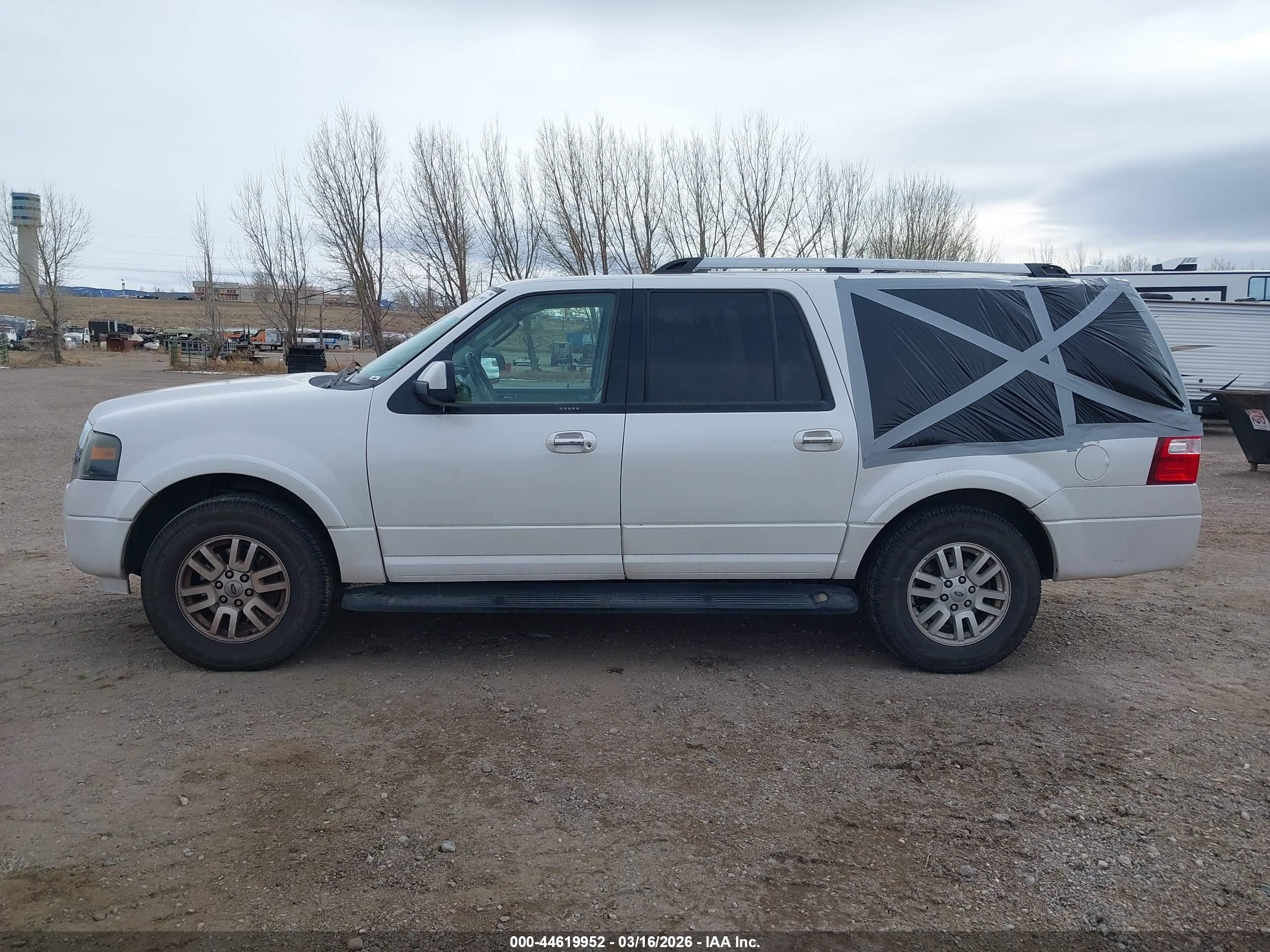 2012 Ford Expedition El Limited White vin: 1FMJK2A52CEF02158