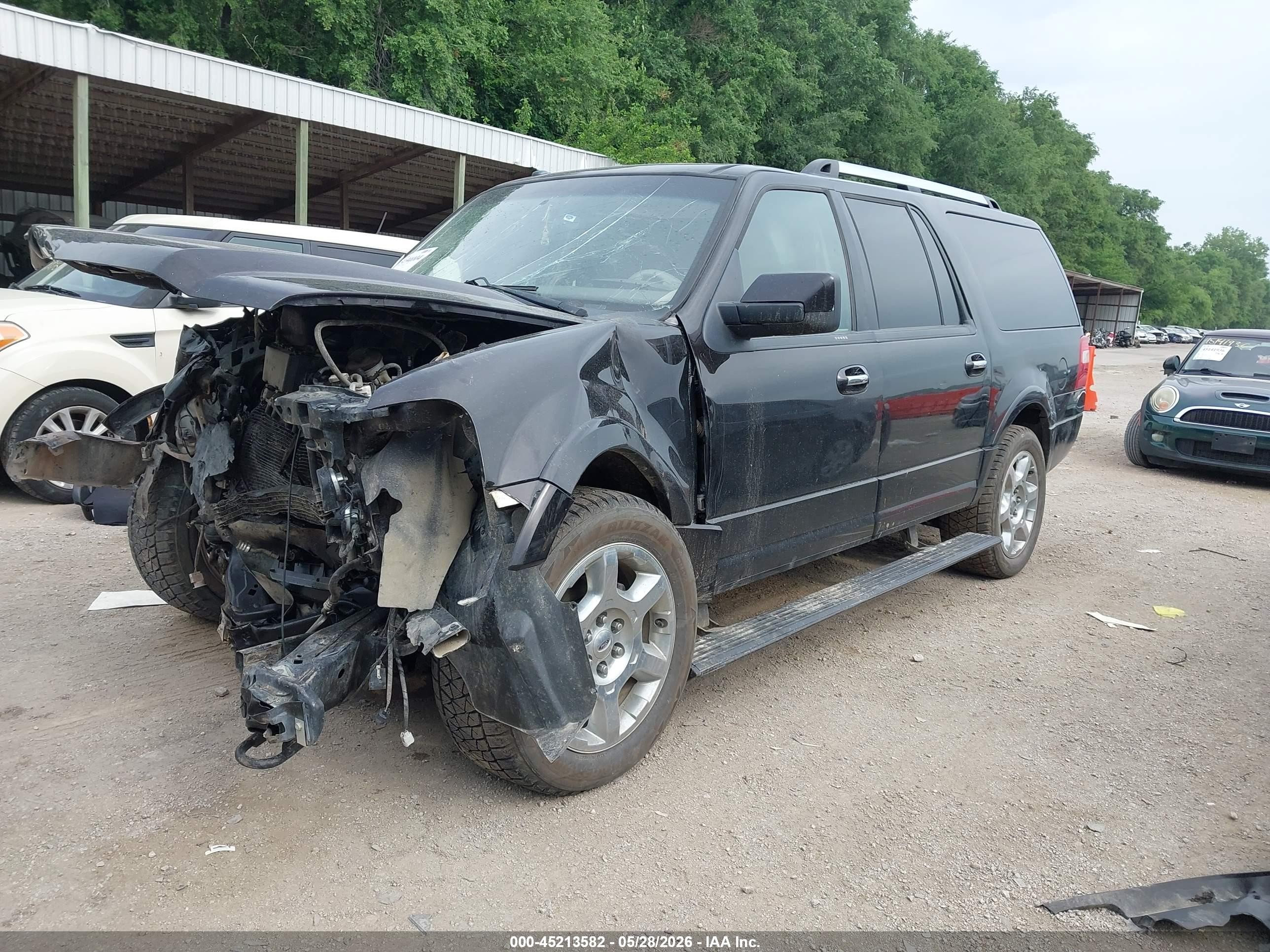 2013 Ford Expedition El Limited Black vin: 1FMJK2A52DEF56111