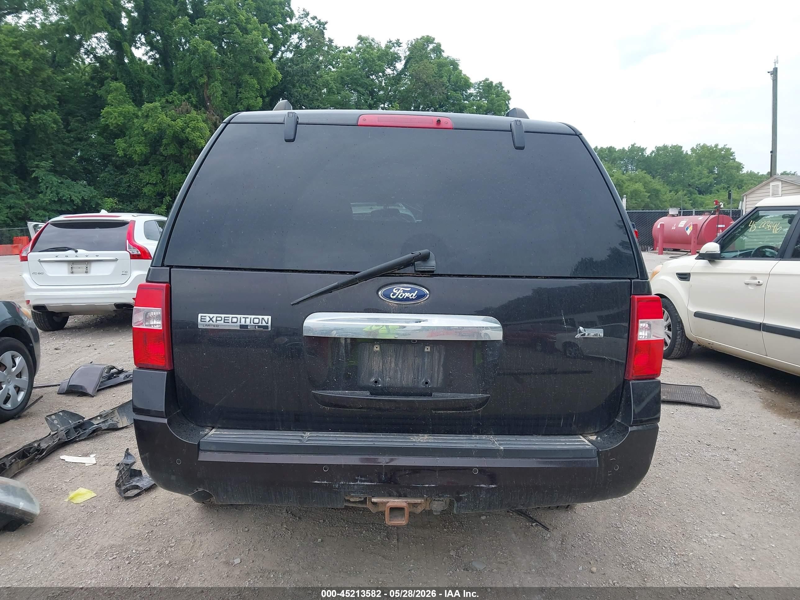 2013 Ford Expedition El Limited Black vin: 1FMJK2A52DEF56111