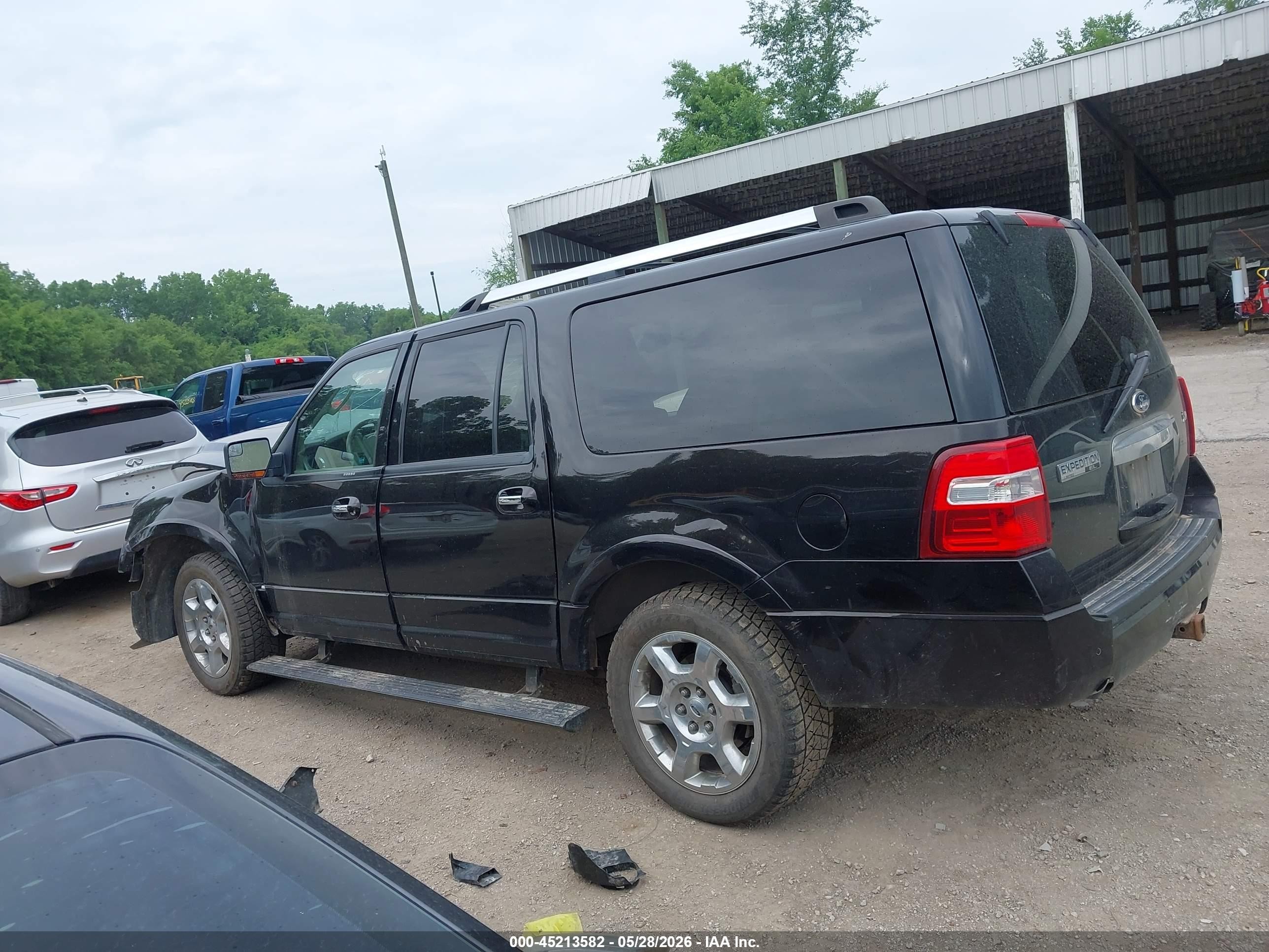2013 Ford Expedition El Limited Black vin: 1FMJK2A52DEF56111