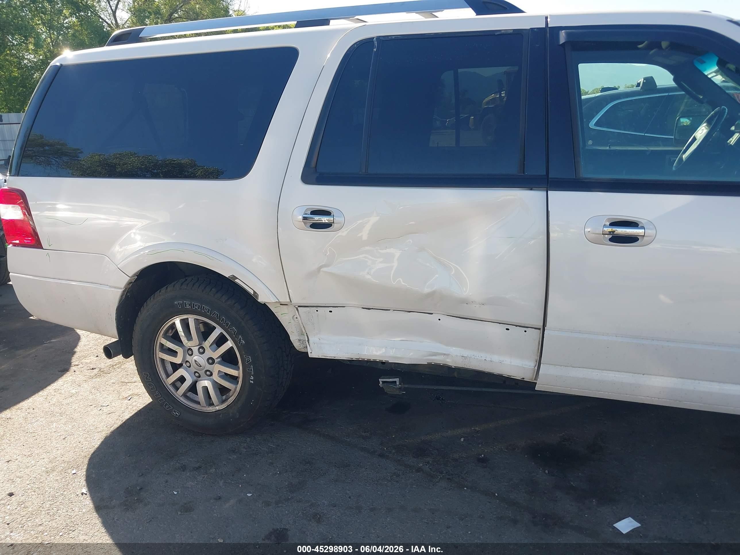2014 Ford Expedition El Limited White vin: 1FMJK2A52EEF50648