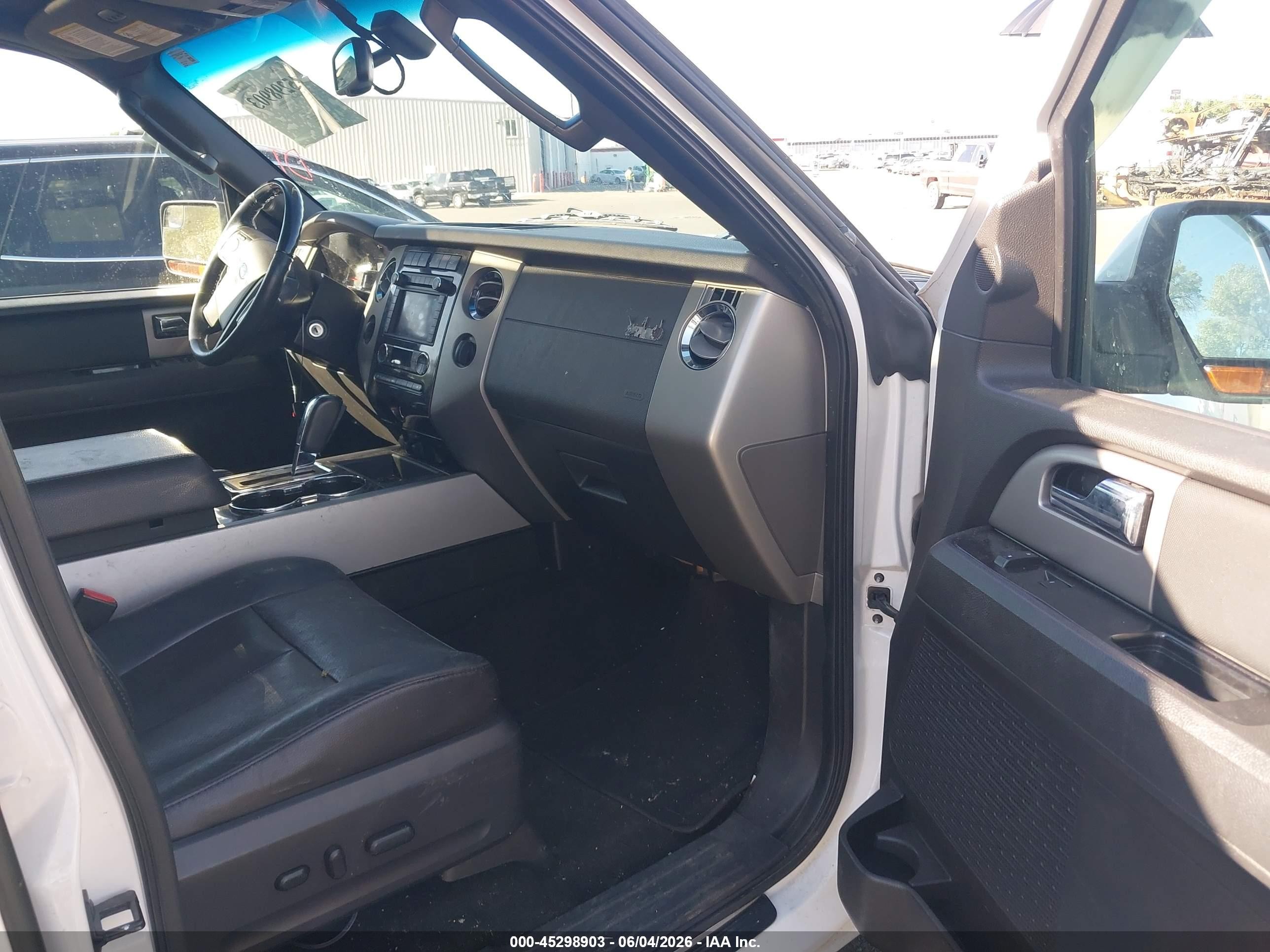 2014 Ford Expedition El Limited White vin: 1FMJK2A52EEF50648