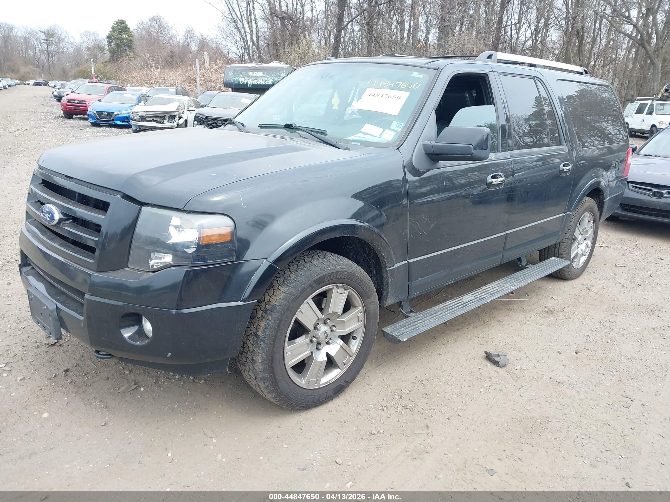 2010 Ford Expedition El Limited Черный vin: 1FMJK2A53AEB49703