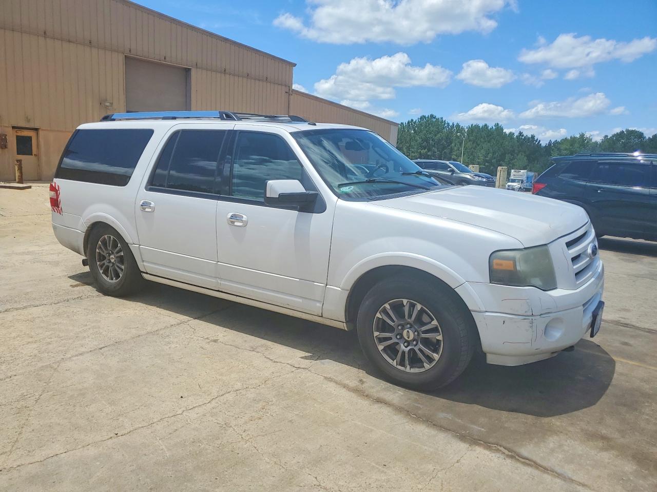 2010 Ford Expedition El Limited White vin: 1FMJK2A53AEB64282