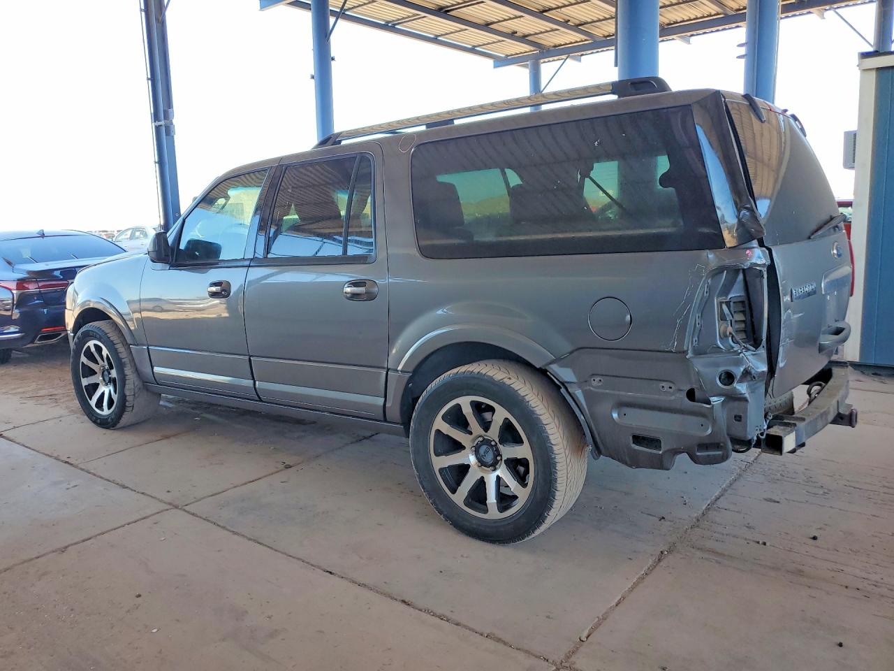 2011 Ford Expedition El Limited Silver vin: 1FMJK2A53BEF08551
