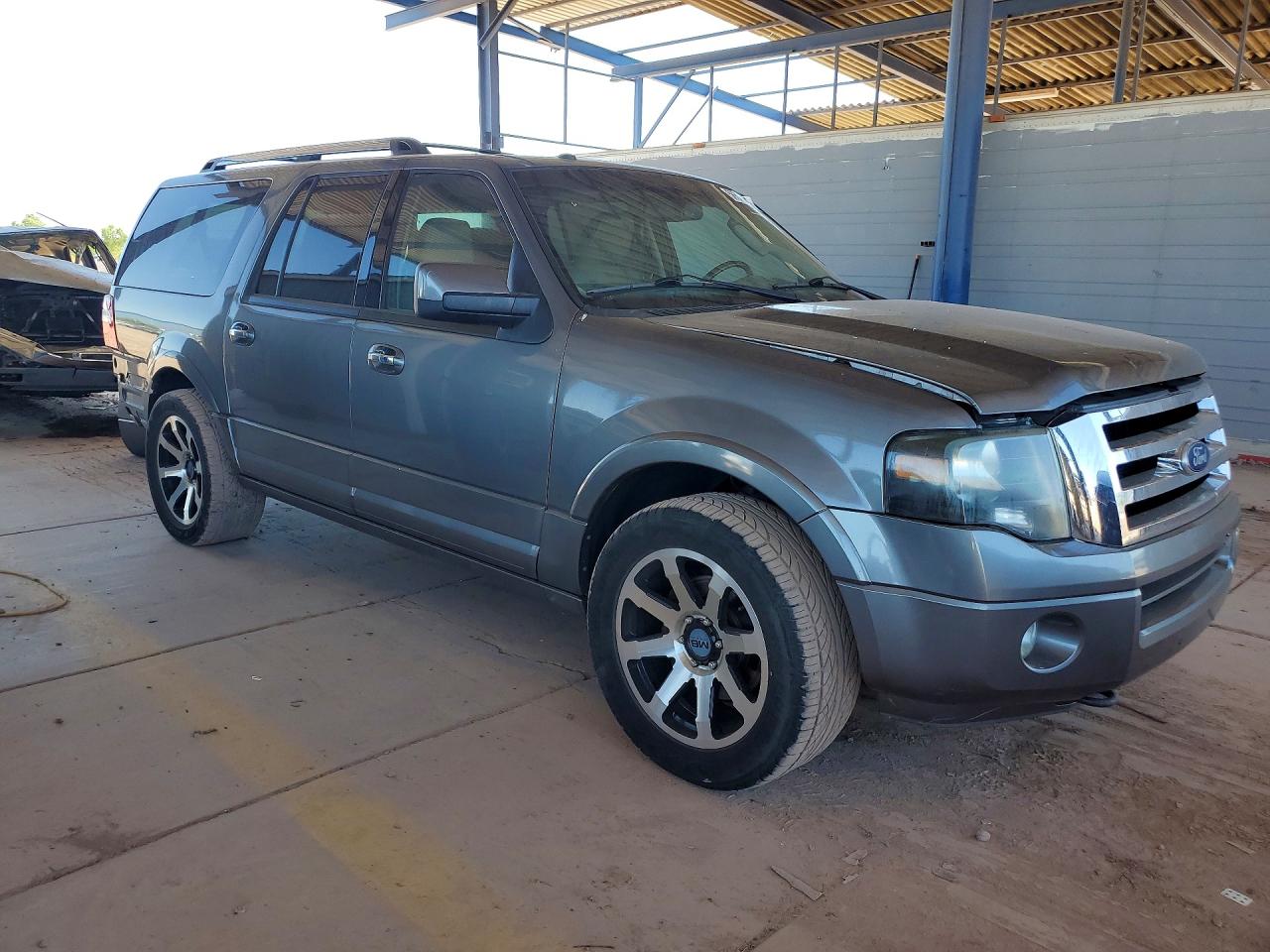 2011 Ford Expedition El Limited Silver vin: 1FMJK2A53BEF08551