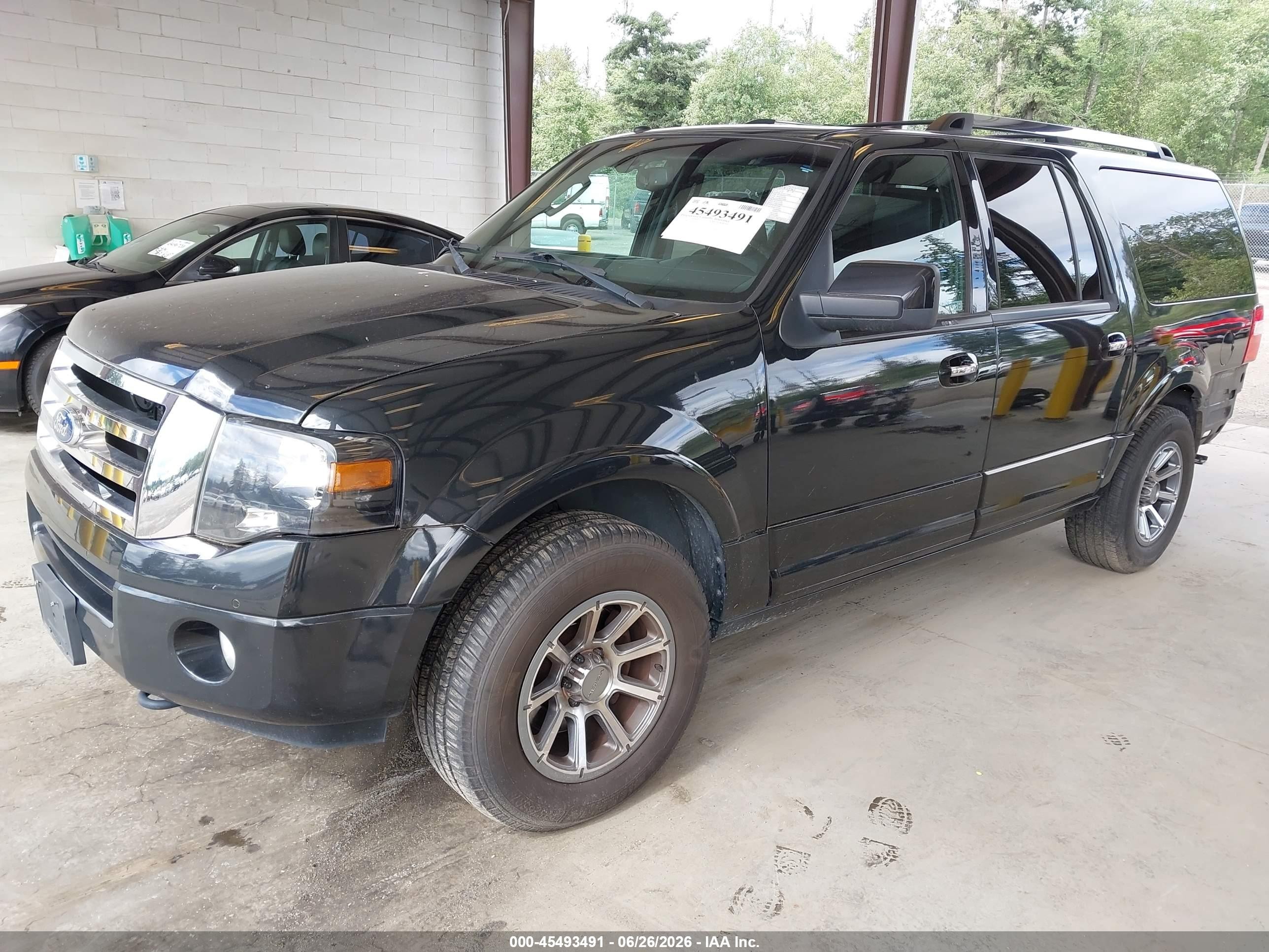 2012 Ford Expedition El Limited Black vin: 1FMJK2A53CEF16909