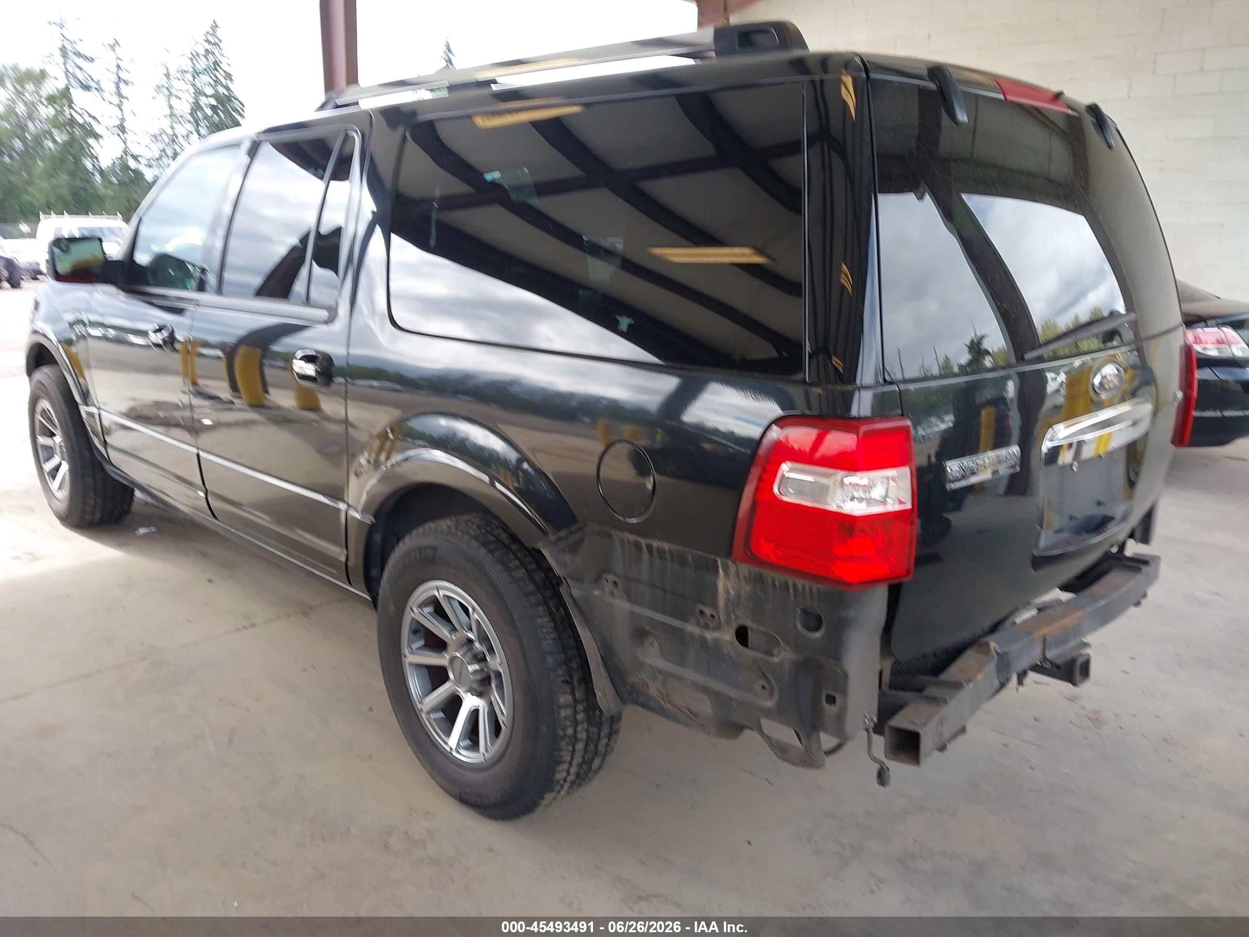 2012 Ford Expedition El Limited Black vin: 1FMJK2A53CEF16909
