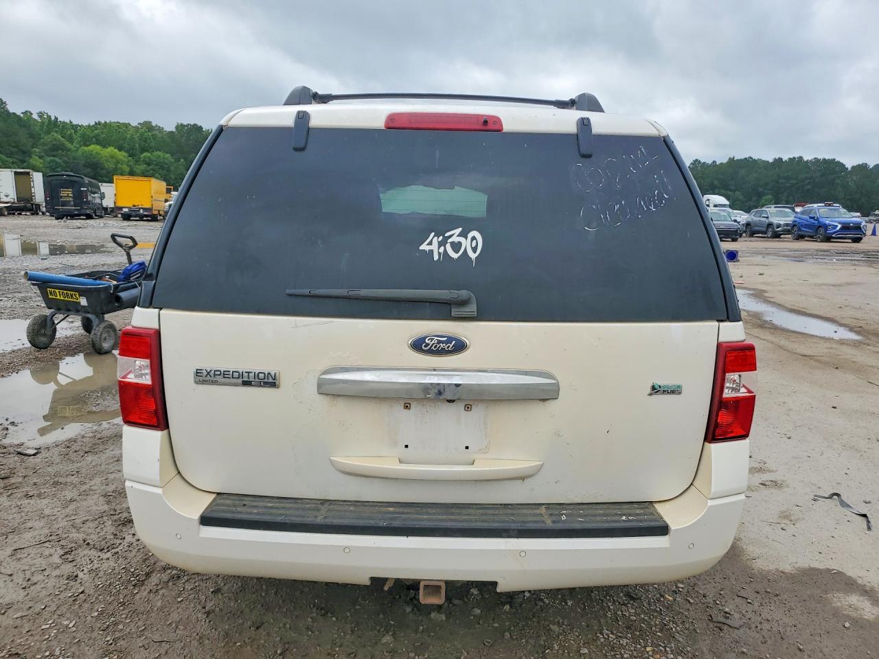 2012 Ford Expedition El Limited White vin: 1FMJK2A53CEF41986