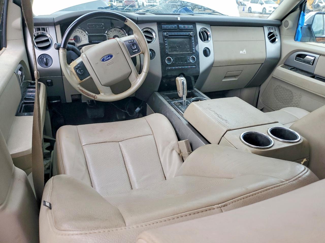 2012 Ford Expedition El Limited White vin: 1FMJK2A53CEF41986