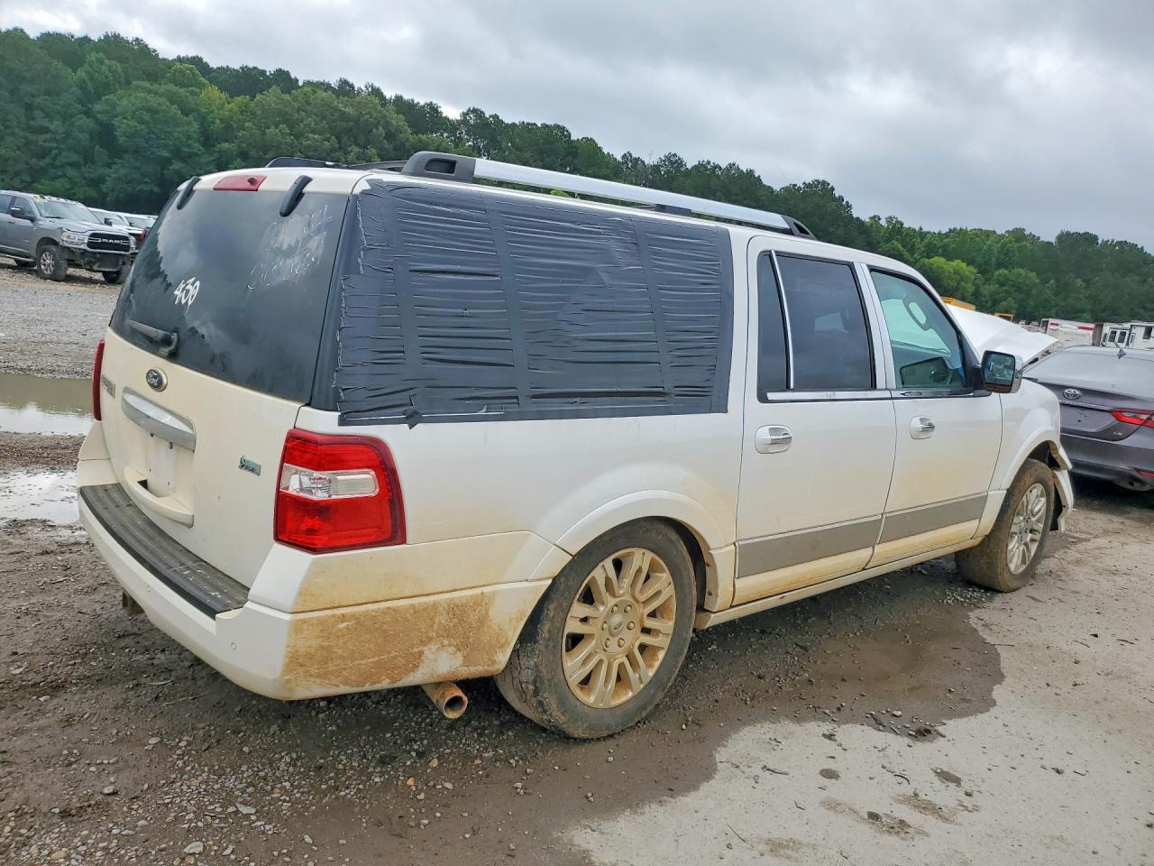 2012 Ford Expedition El Limited White vin: 1FMJK2A53CEF41986