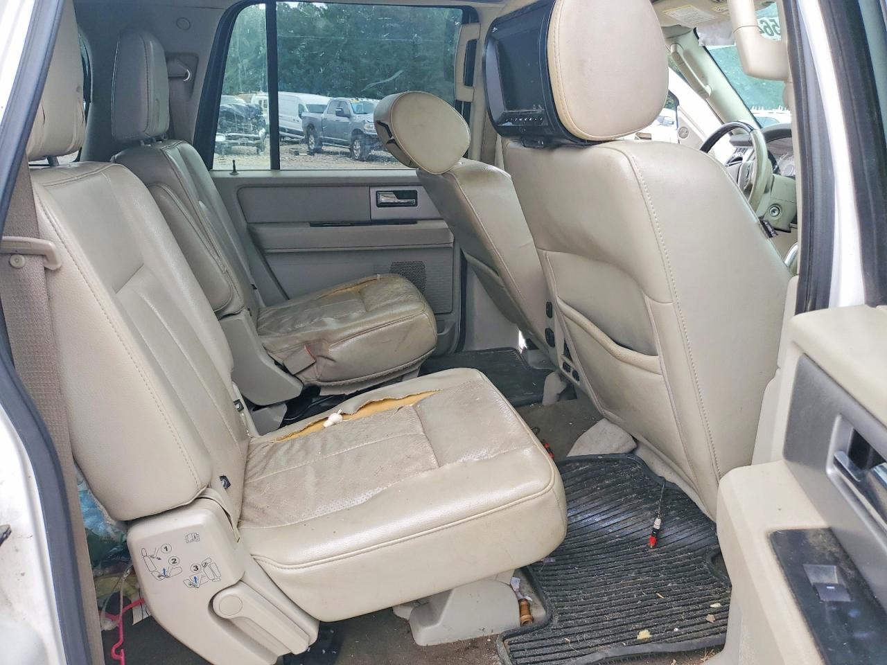 2012 Ford Expedition El Limited White vin: 1FMJK2A53CEF41986