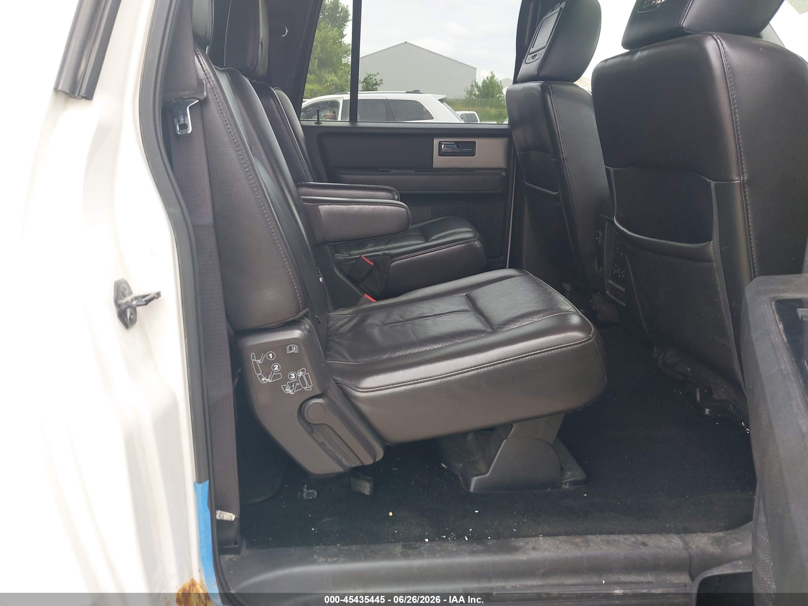 2013 Ford Expedition El Limited White vin: 1FMJK2A53DEF30343
