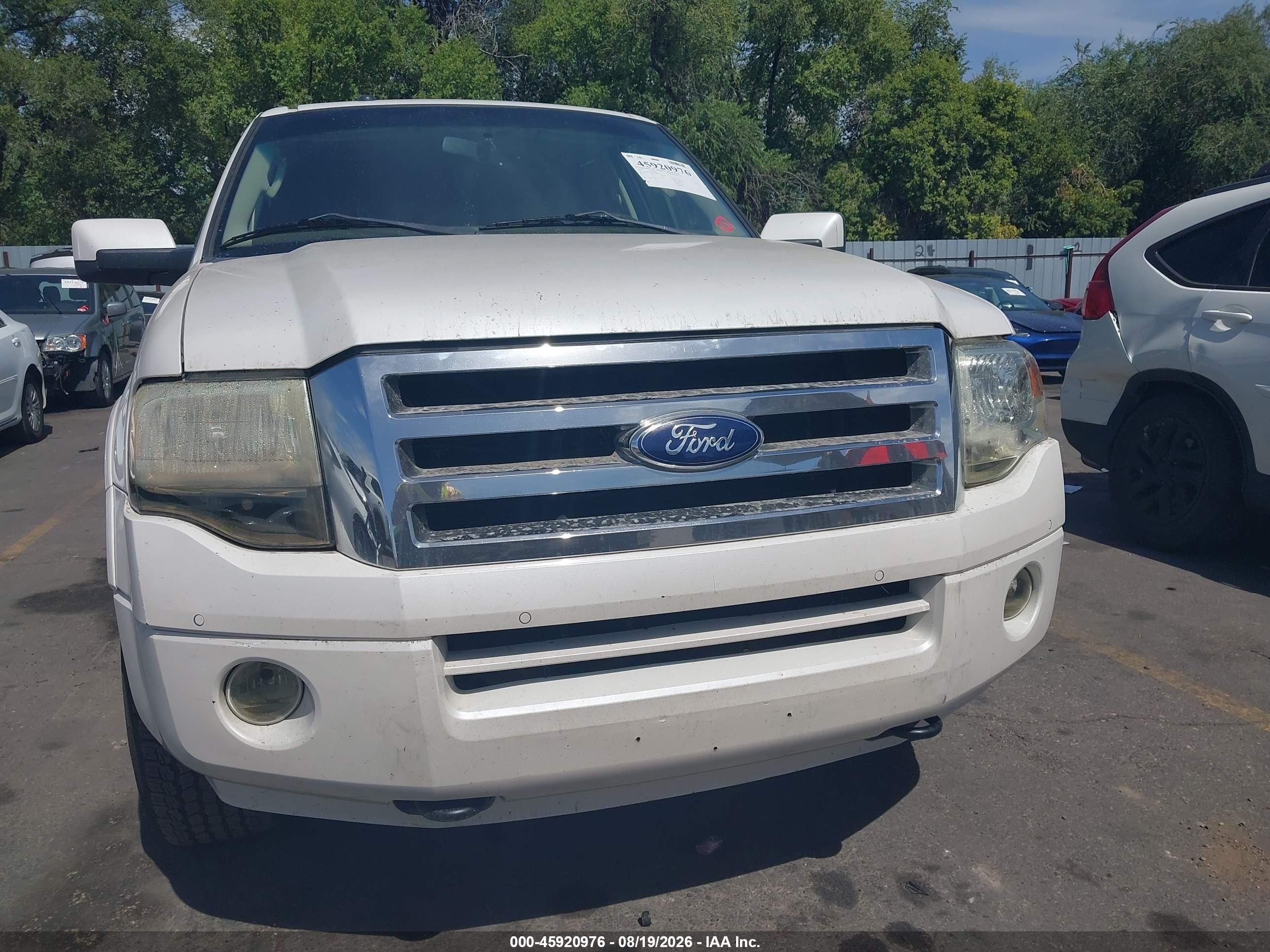 2012 Ford Expedition El Limited Белый vin: 1FMJK2A54CEF38983