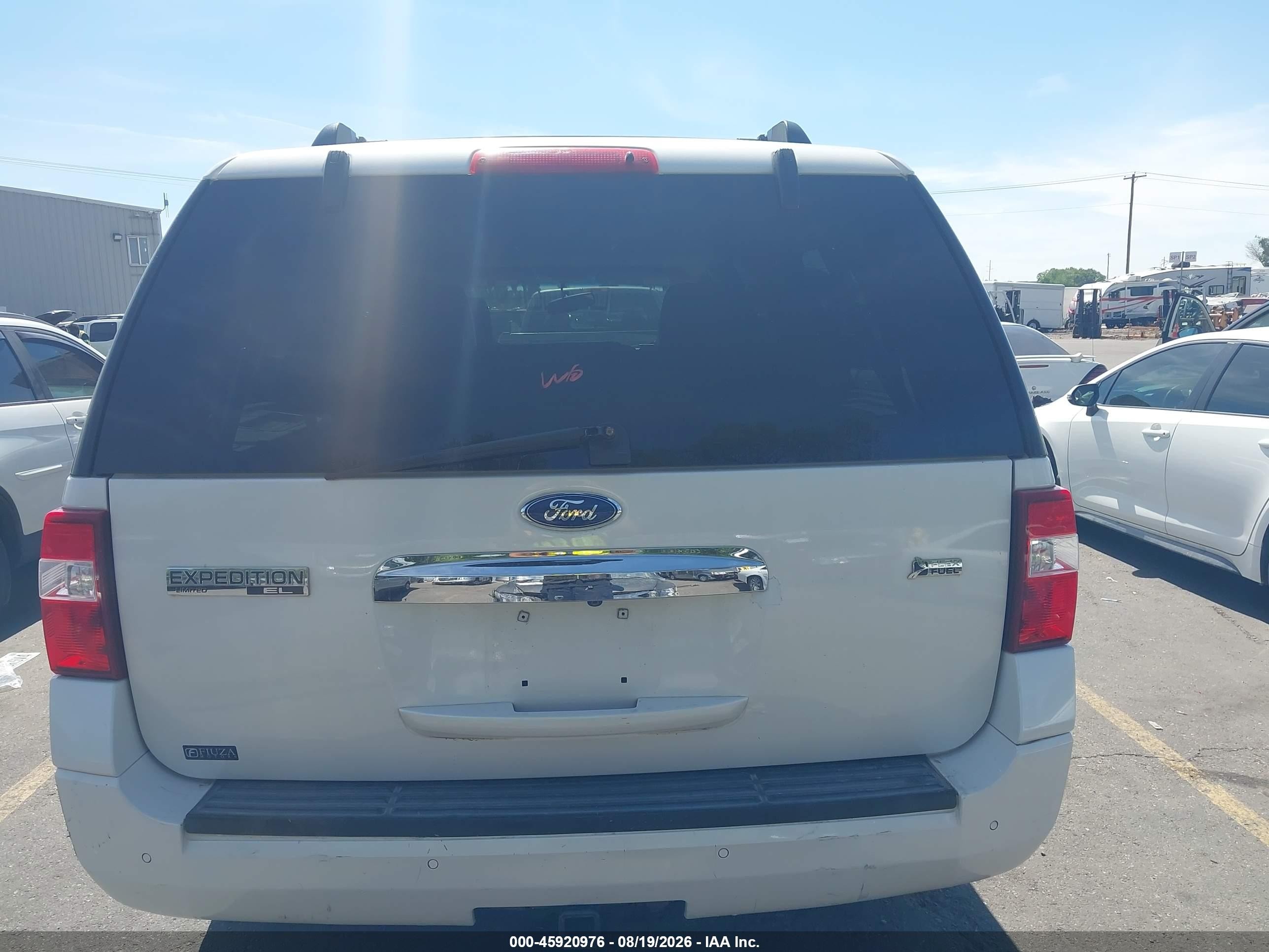 2012 Ford Expedition El Limited Белый vin: 1FMJK2A54CEF38983