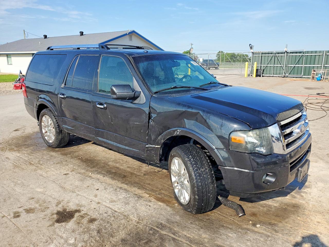 2012 Ford Expedition El Limited Black vin: 1FMJK2A54CEF58814