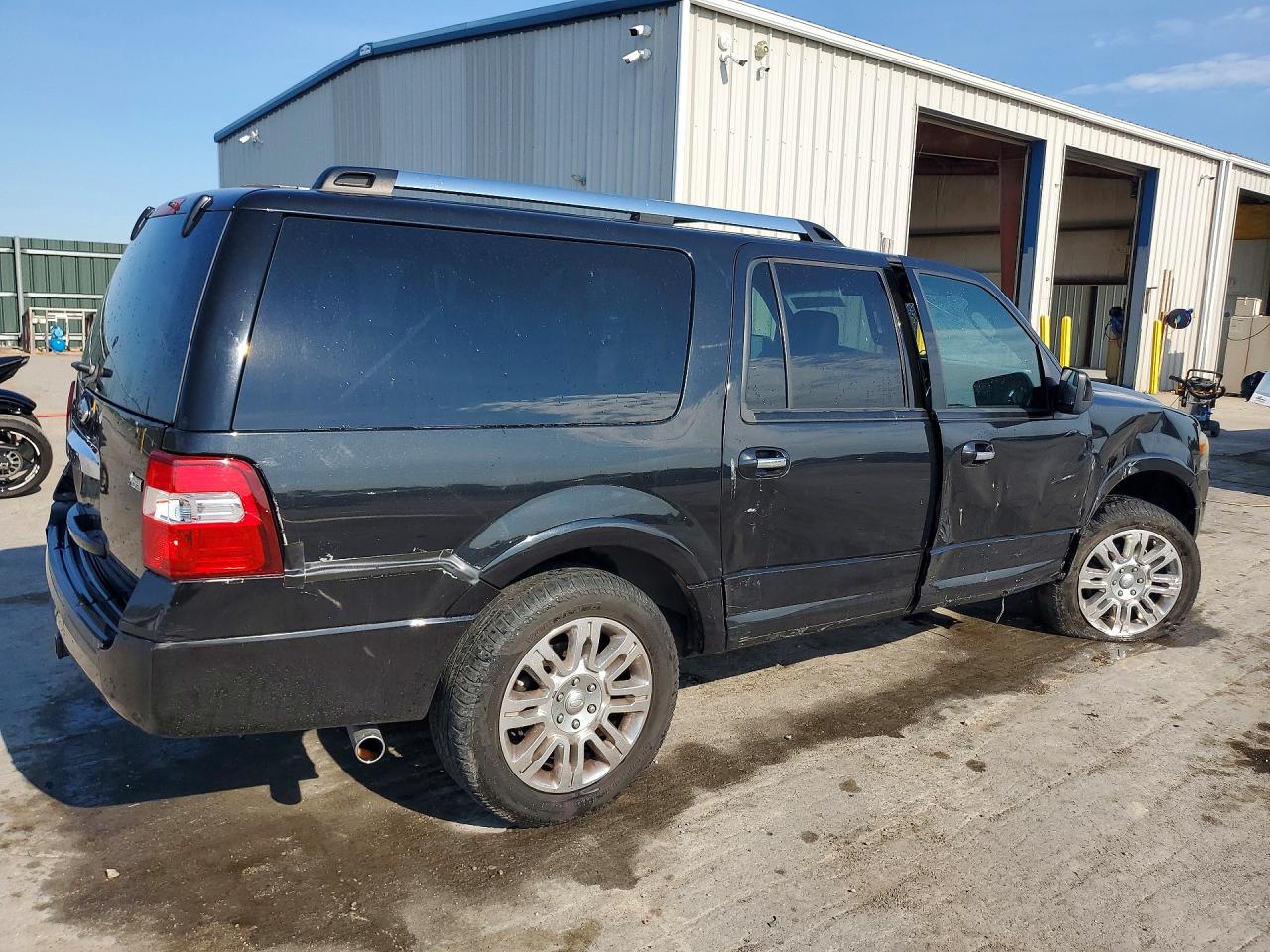 2012 Ford Expedition El Limited Black vin: 1FMJK2A54CEF58814