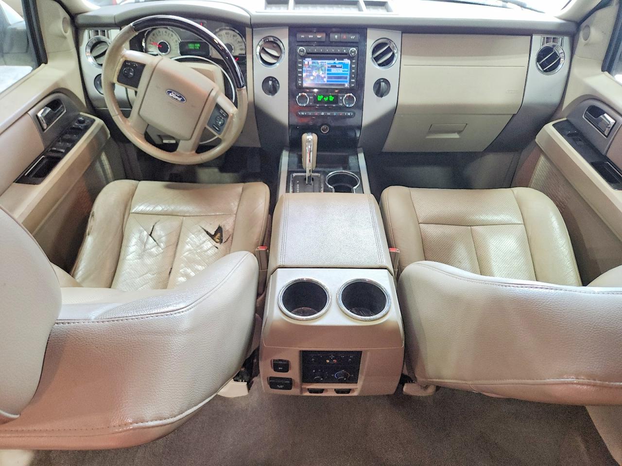 2011 Ford Expedition El Limited Белый vin: 1FMJK2A55BEF04369
