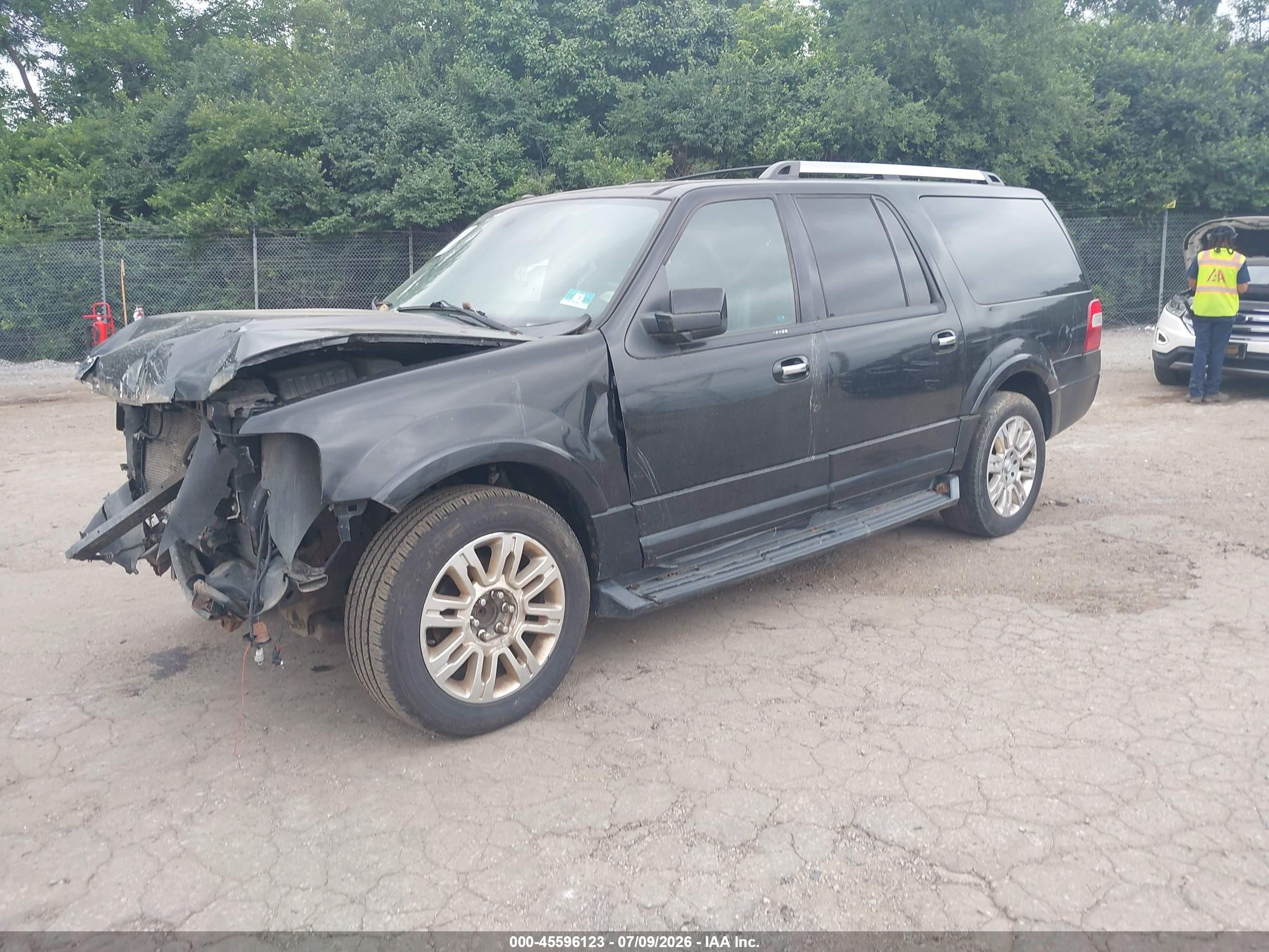 2011 Ford Expedition El Limited Черный vin: 1FMJK2A55BEF18949