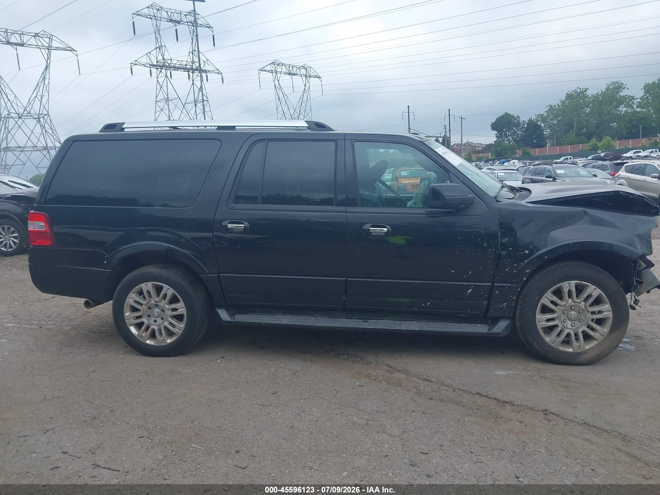 2011 Ford Expedition El Limited Черный vin: 1FMJK2A55BEF18949