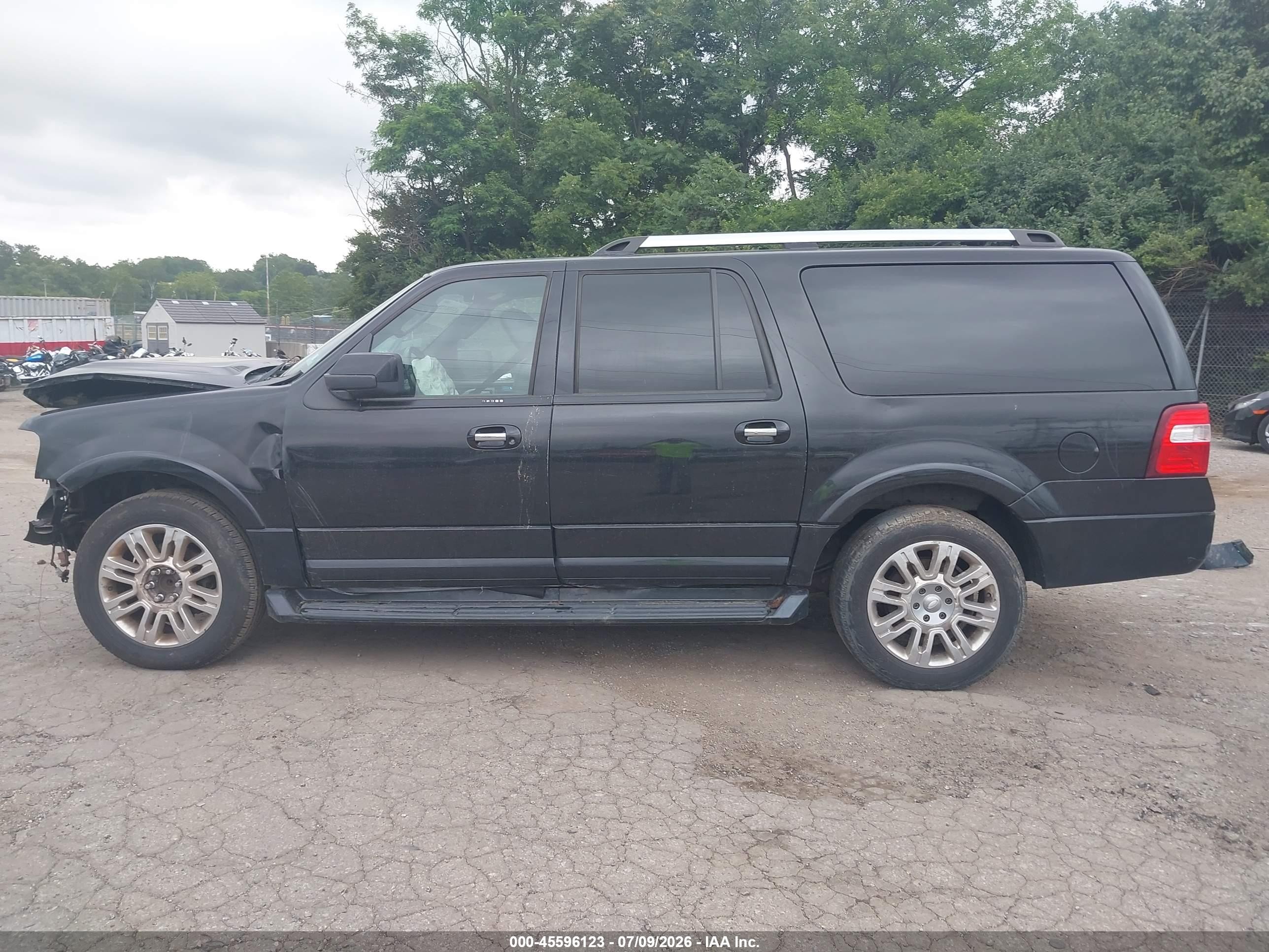 2011 Ford Expedition El Limited Черный vin: 1FMJK2A55BEF18949