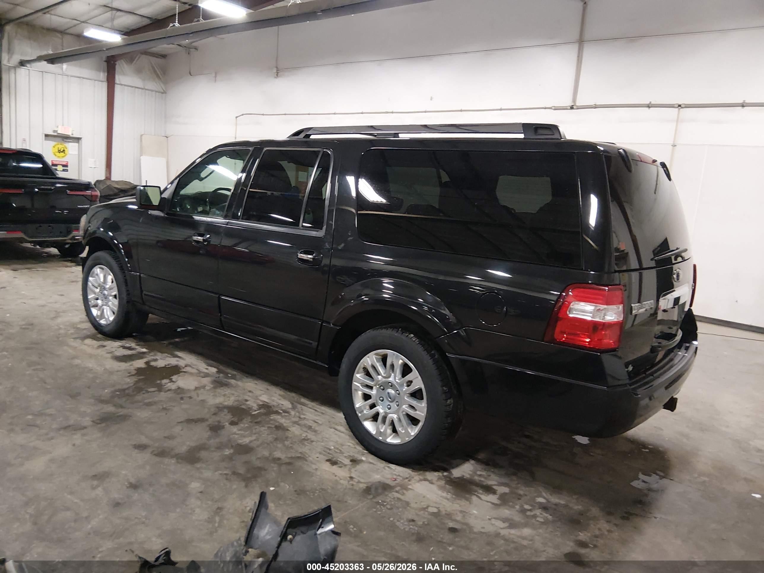 2014 Ford Expedition El Limited Black vin: 1FMJK2A55EEF35979