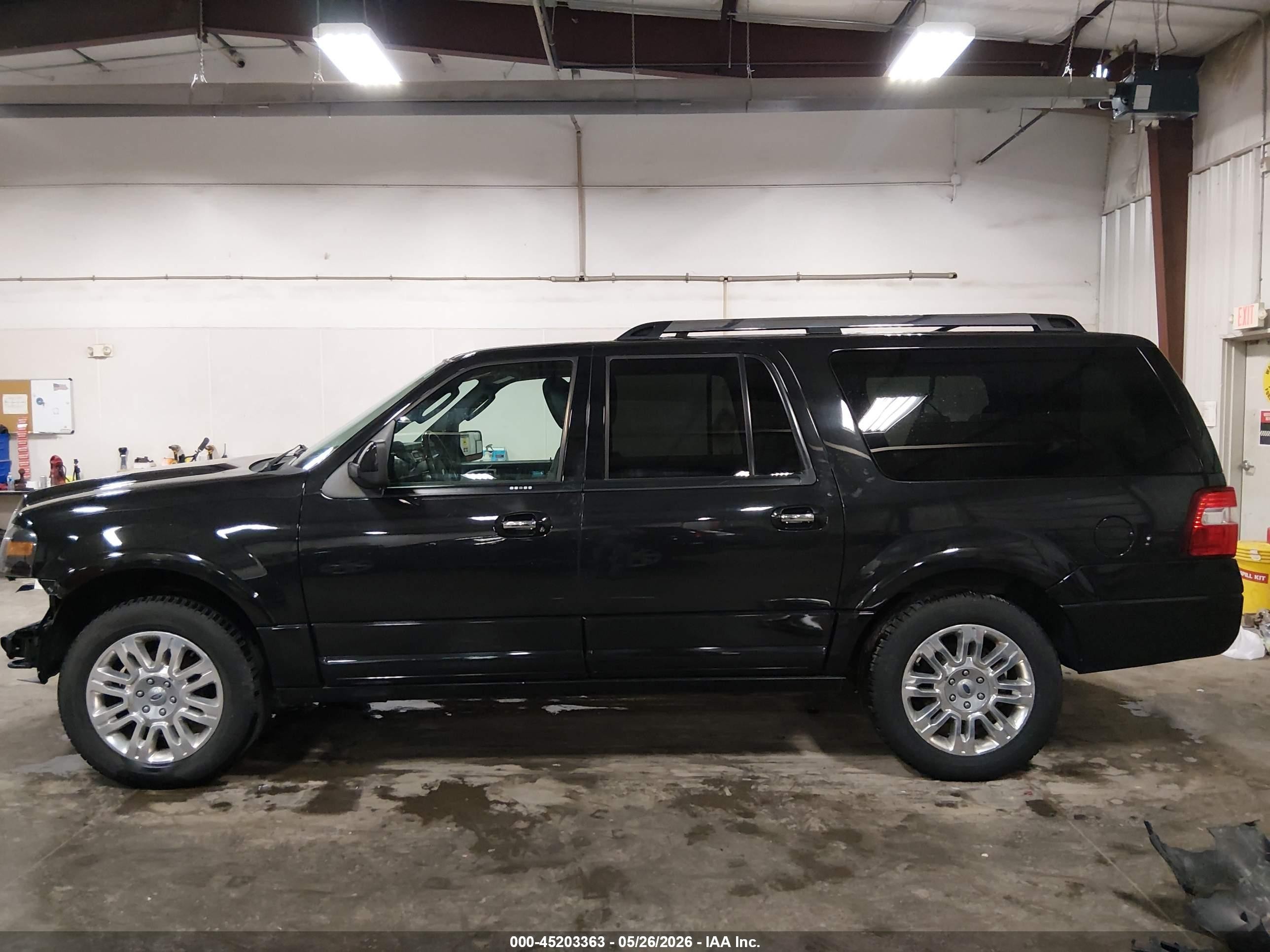 2014 Ford Expedition El Limited Black vin: 1FMJK2A55EEF35979