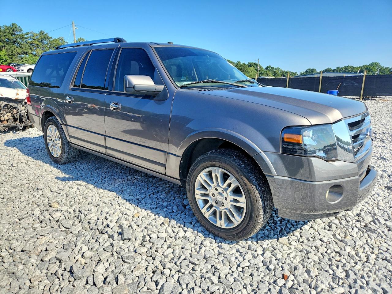 2011 Ford Expedition El Limited Gray vin: 1FMJK2A56BEF10066
