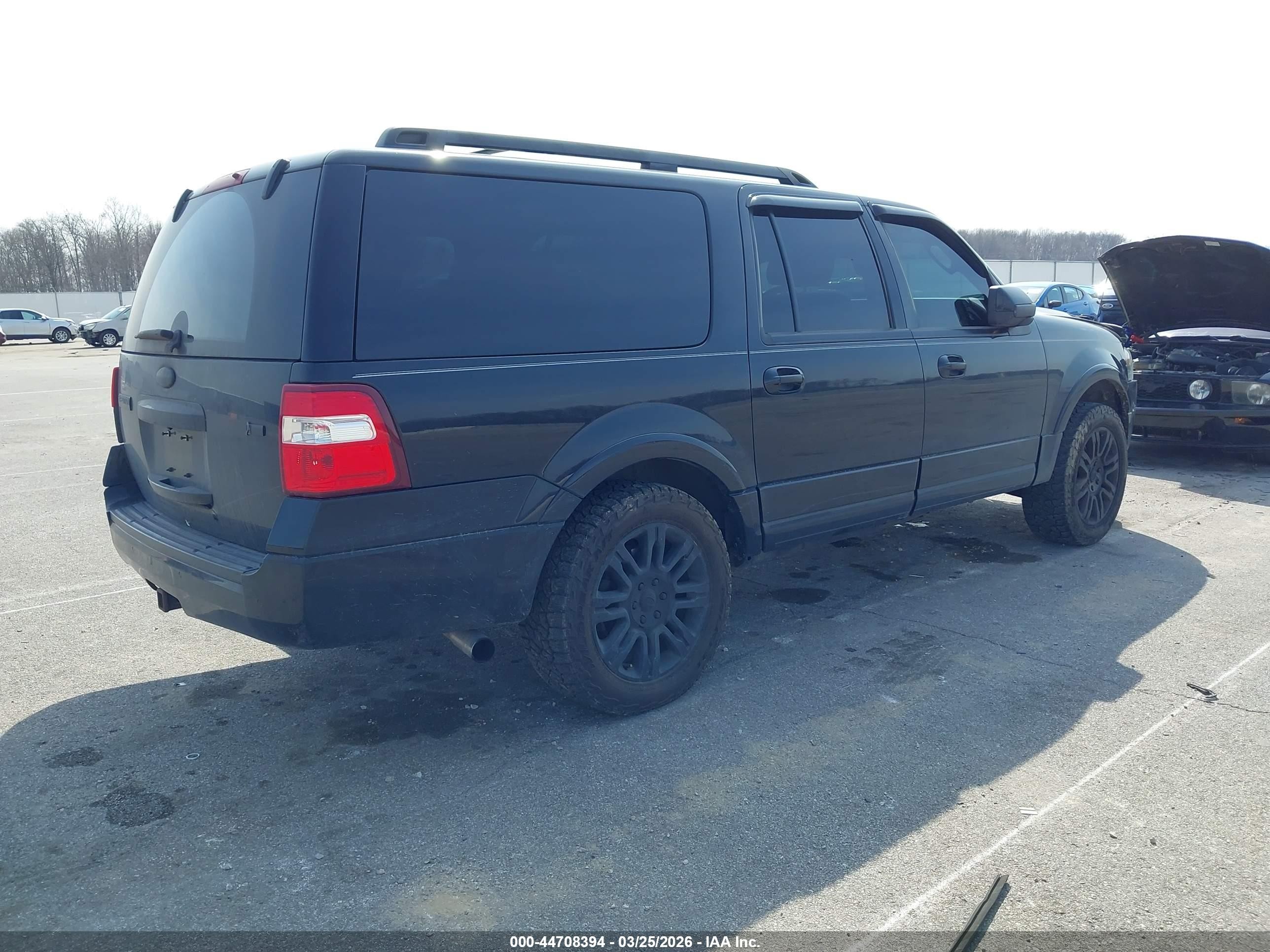 2012 Ford Expedition El Limited Black vin: 1FMJK2A56CEF04690