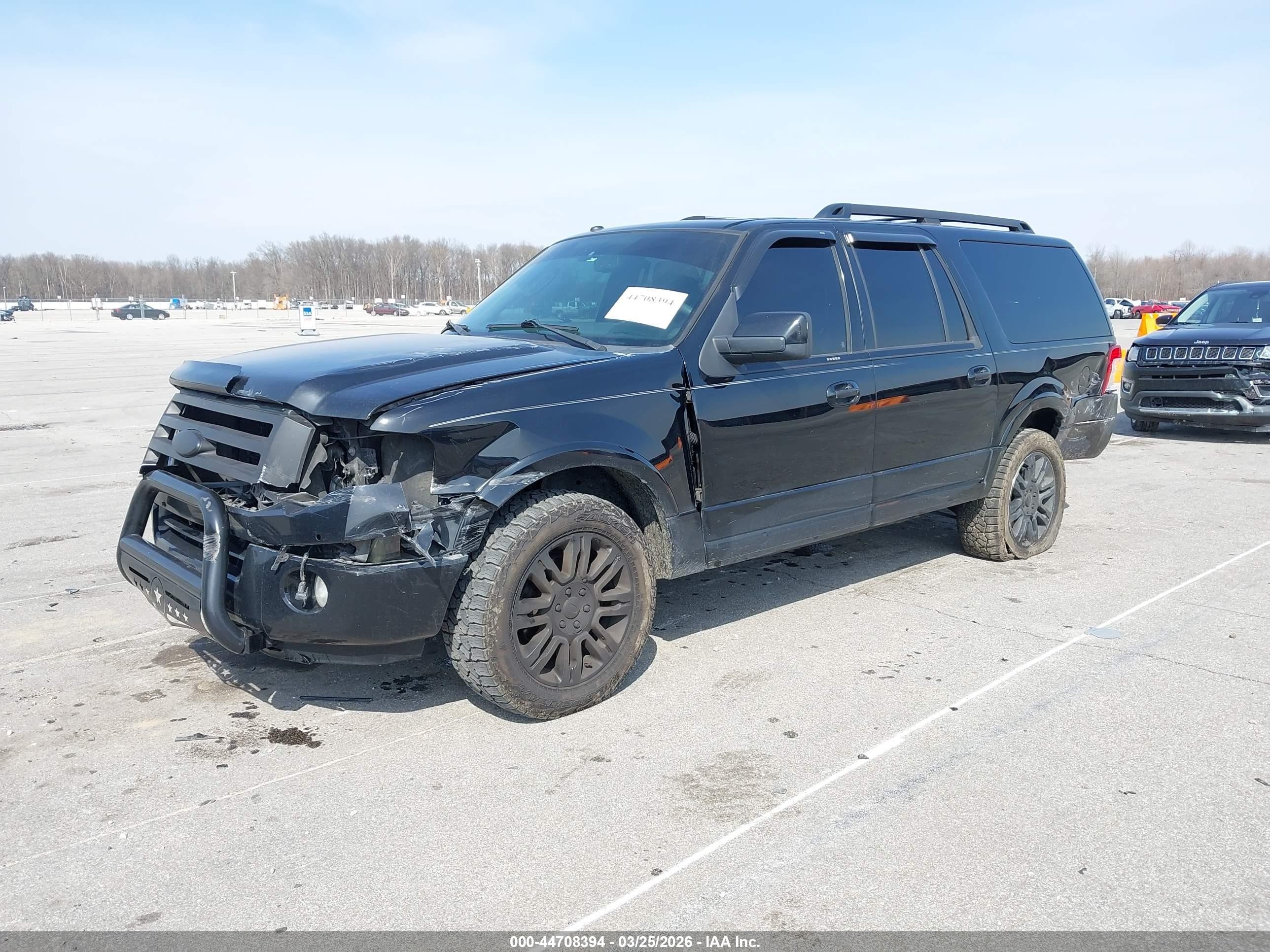 2012 Ford Expedition El Limited Black vin: 1FMJK2A56CEF04690