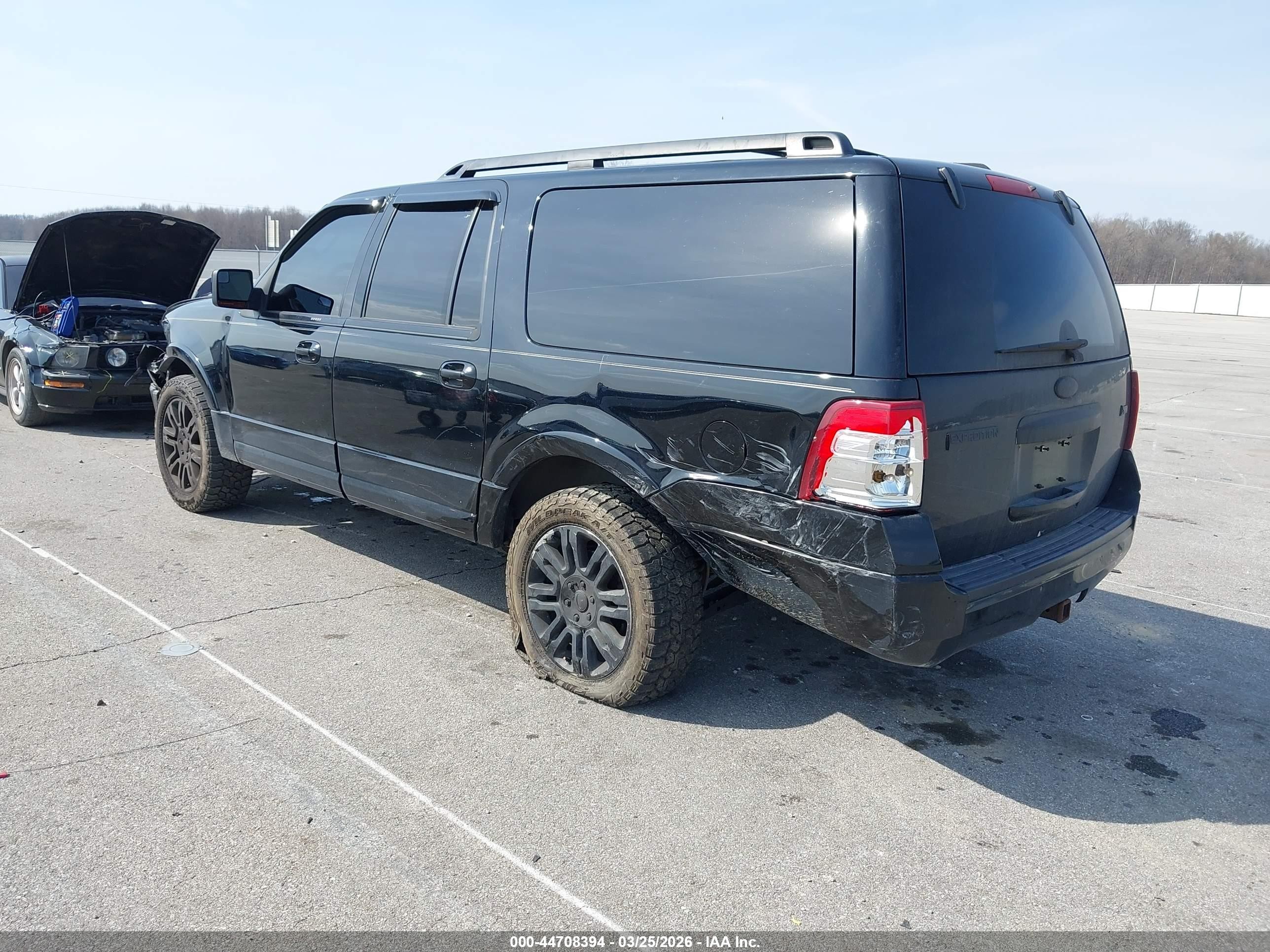 2012 Ford Expedition El Limited Black vin: 1FMJK2A56CEF04690
