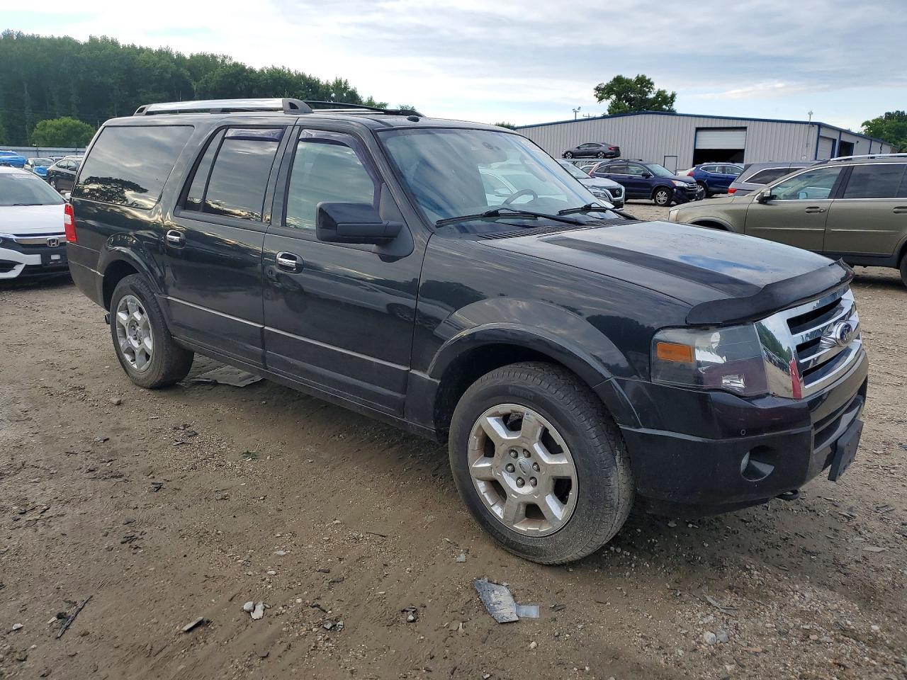 2013 Ford Expedition El Limited Black vin: 1FMJK2A56DEF65488