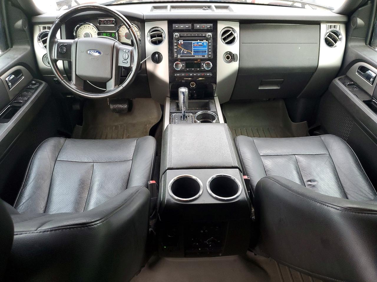 2013 Ford Expedition El Limited Black vin: 1FMJK2A56DEF65488