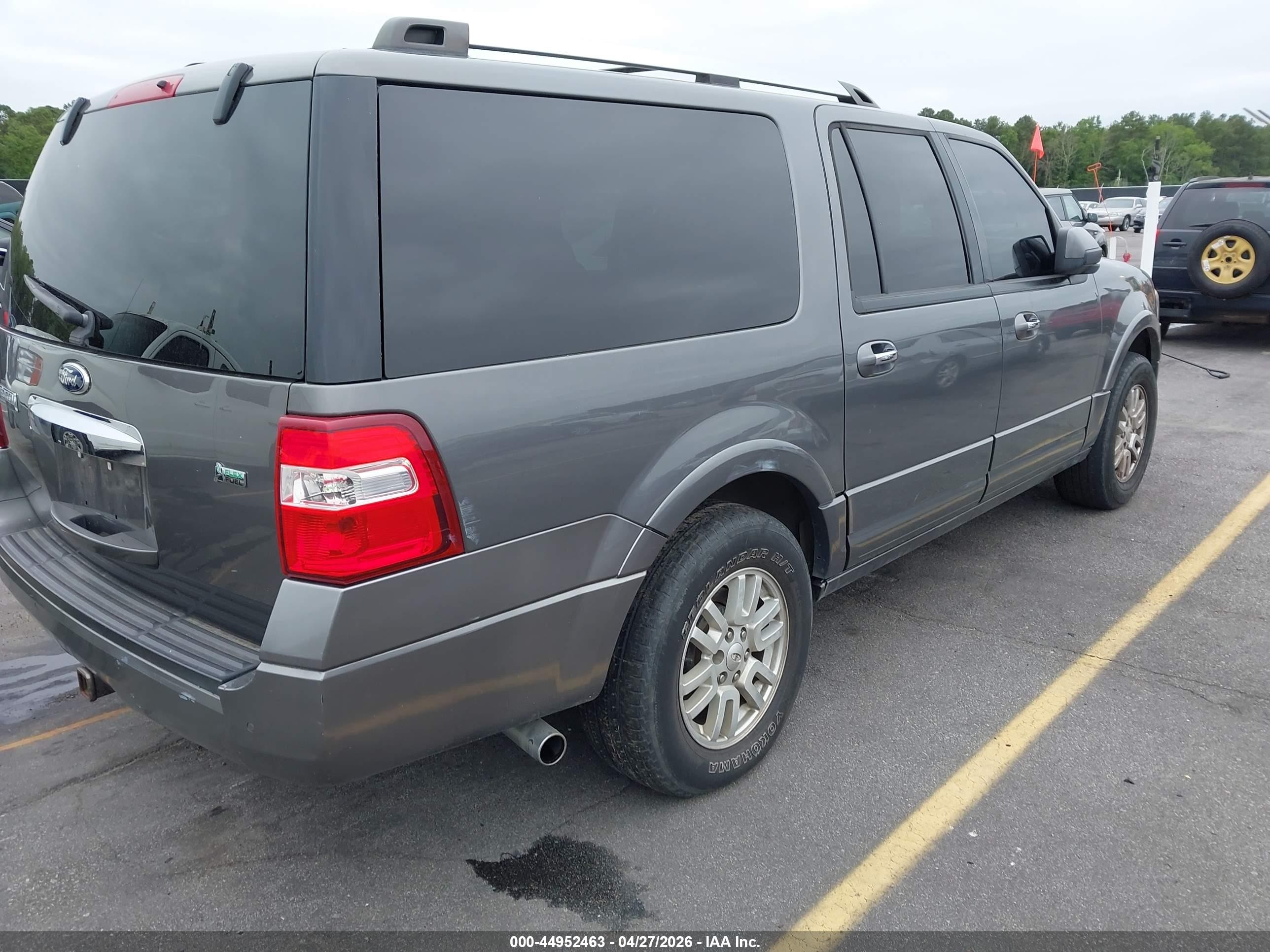 2014 Ford Expedition El Limited Серый vin: 1FMJK2A56EEF12856