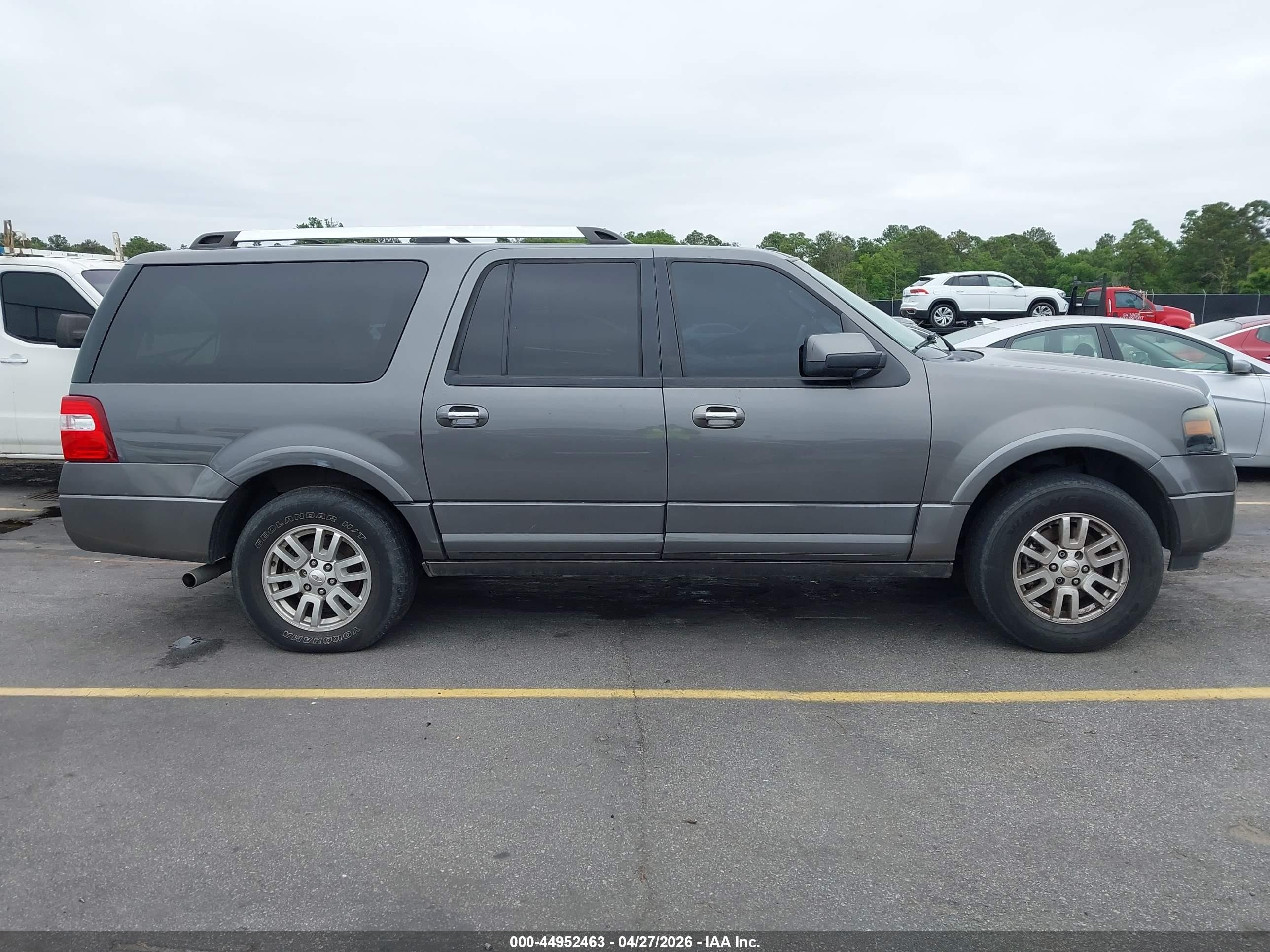 2014 Ford Expedition El Limited Серый vin: 1FMJK2A56EEF12856