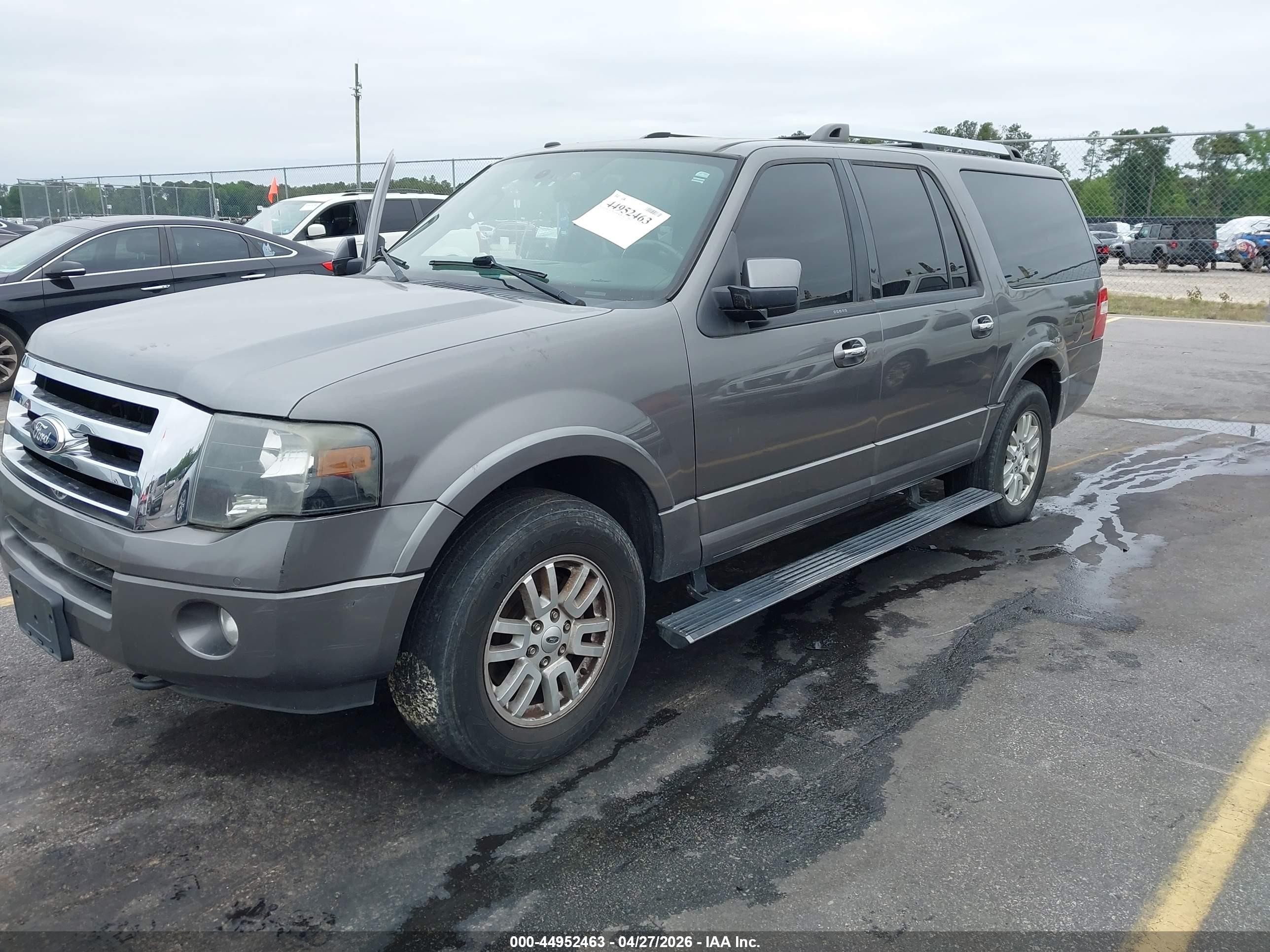 2014 Ford Expedition El Limited Серый vin: 1FMJK2A56EEF12856