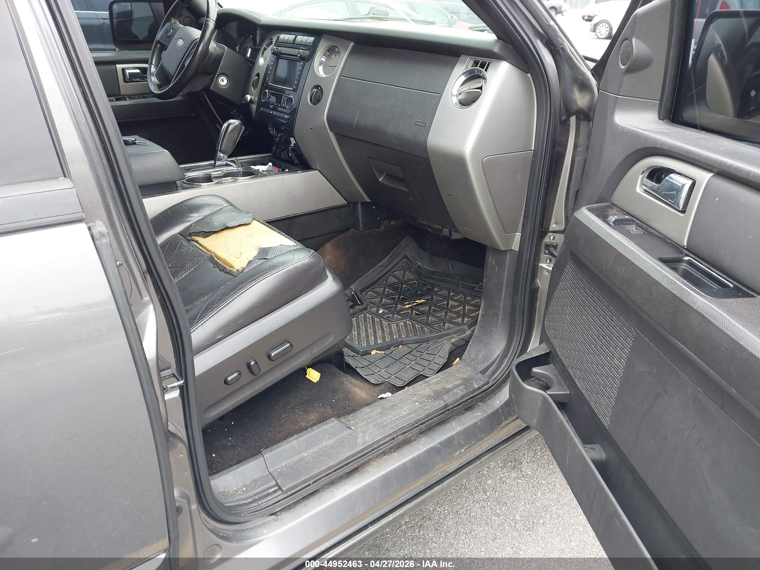2014 Ford Expedition El Limited Серый vin: 1FMJK2A56EEF12856