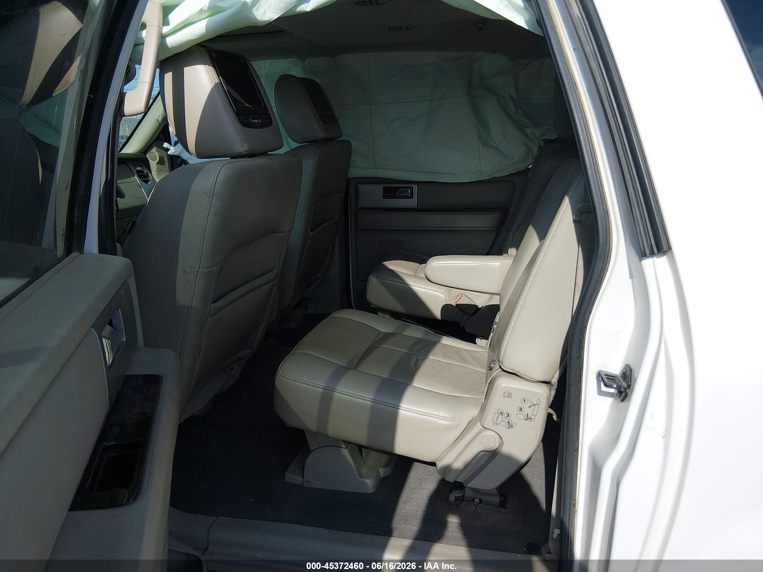 2014 Ford Expedition El Limited White vin: 1FMJK2A56EEF45923