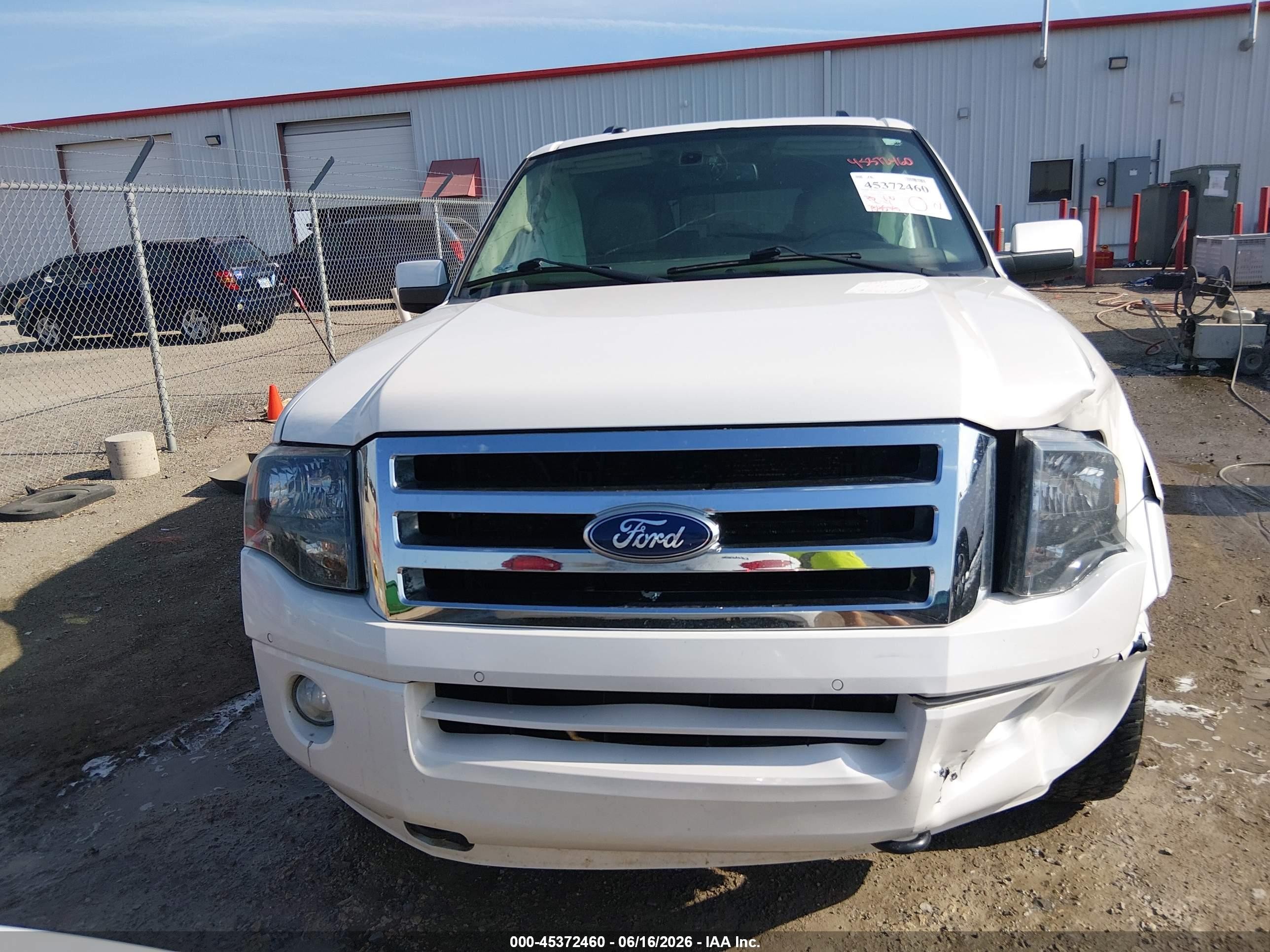 2014 Ford Expedition El Limited White vin: 1FMJK2A56EEF45923
