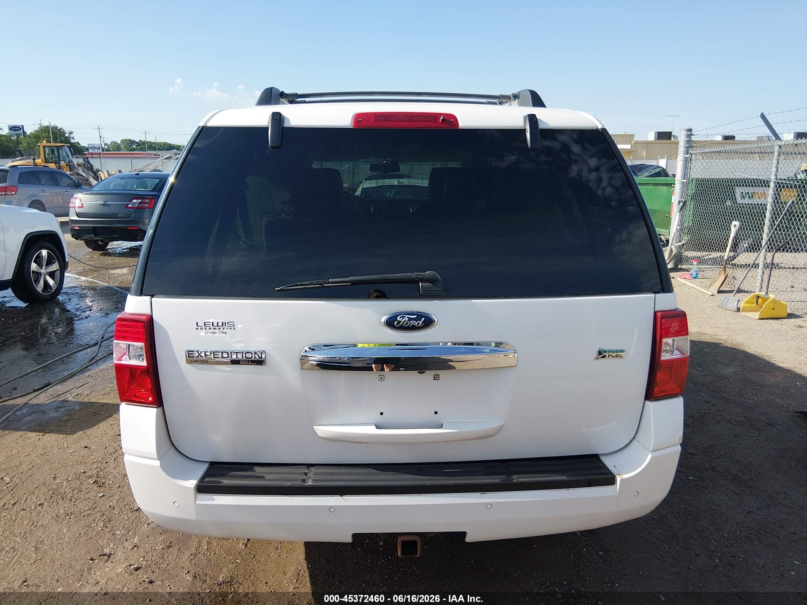 2014 Ford Expedition El Limited White vin: 1FMJK2A56EEF45923