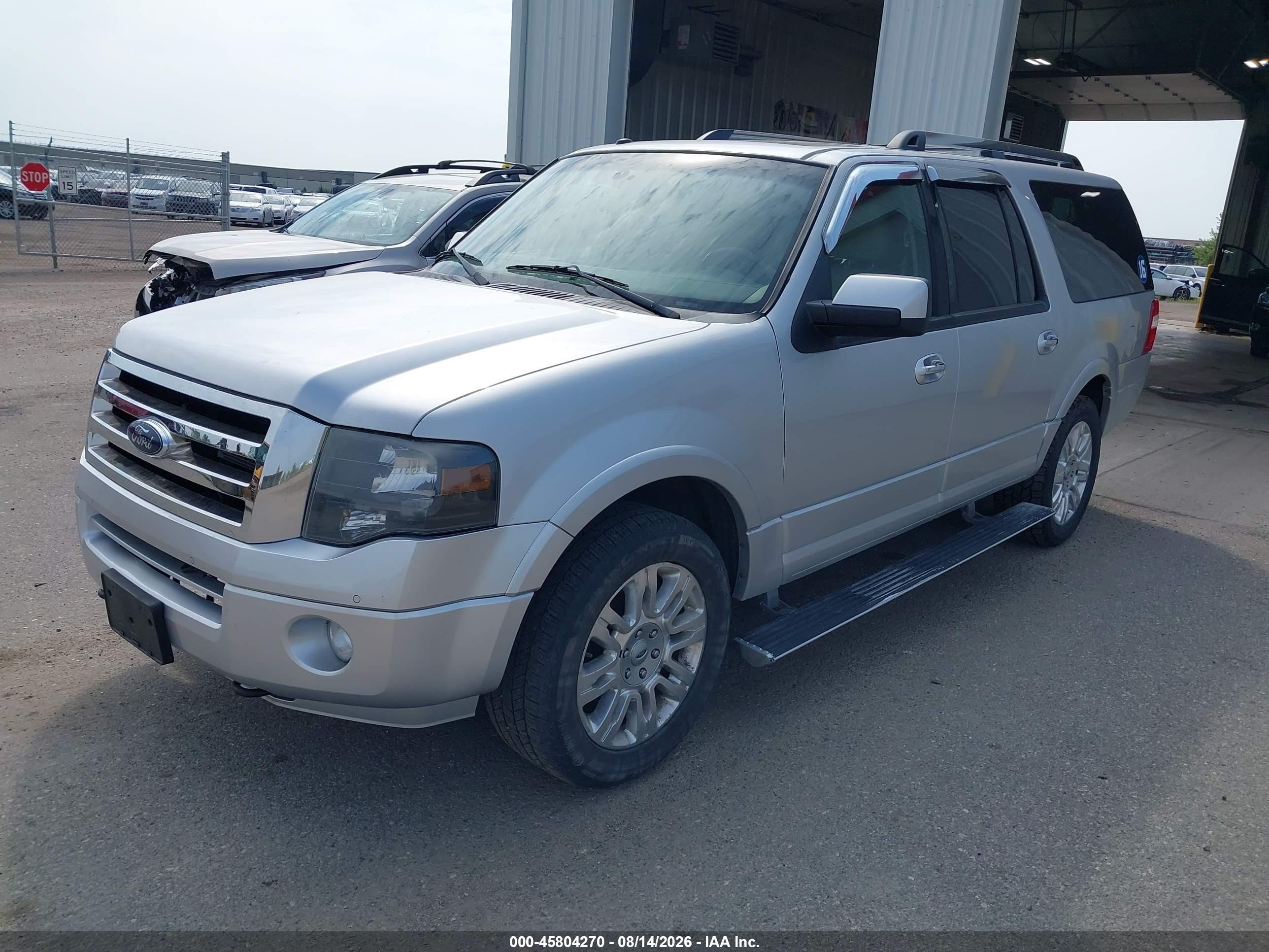 2014 Ford Expedition El Limited Silver vin: 1FMJK2A56EEF56324