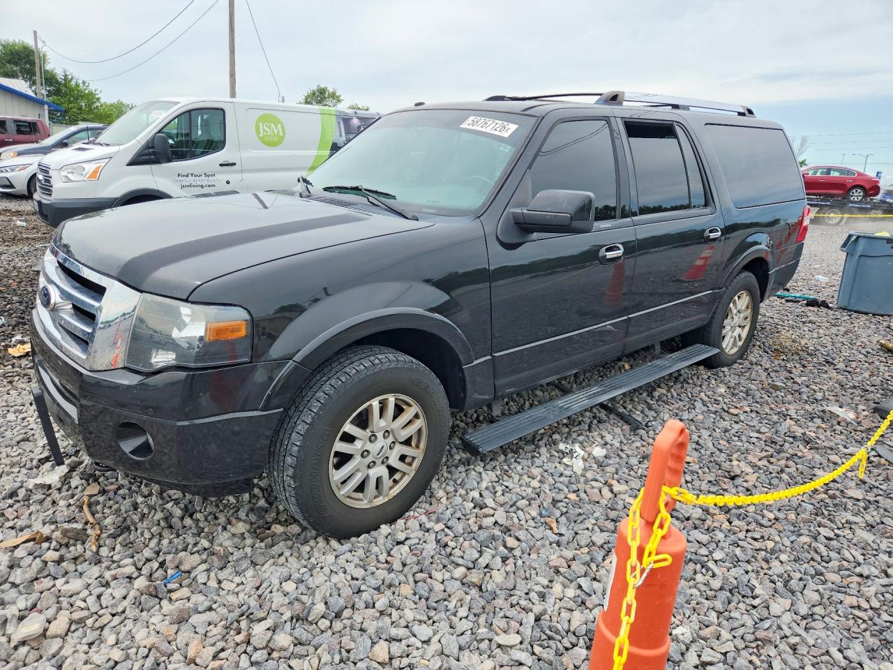 2014 Ford Expedition El Limited Black vin: 1FMJK2A56EEF56369