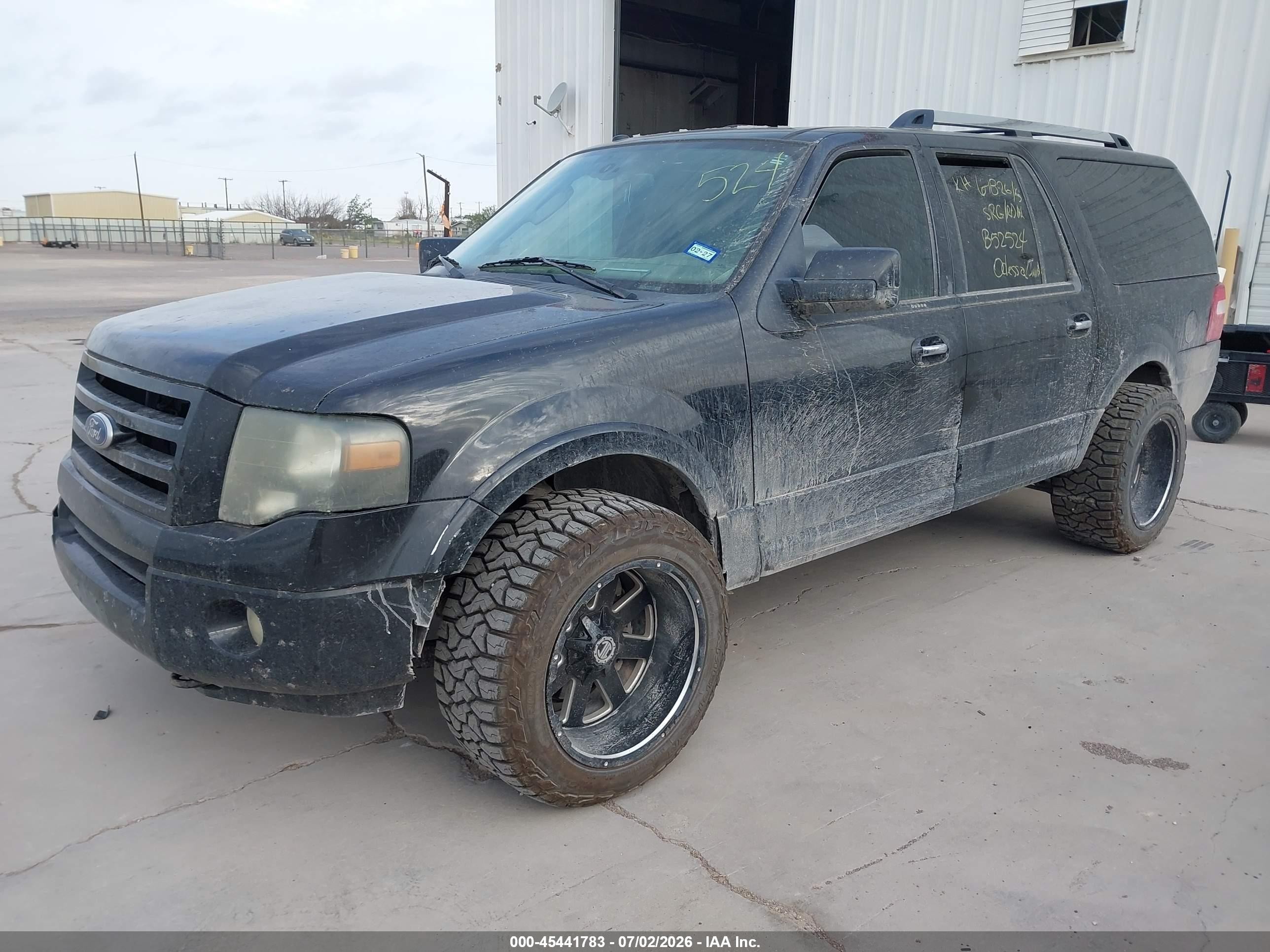 2010 Ford Expedition El Limited Black vin: 1FMJK2A57AEB52524
