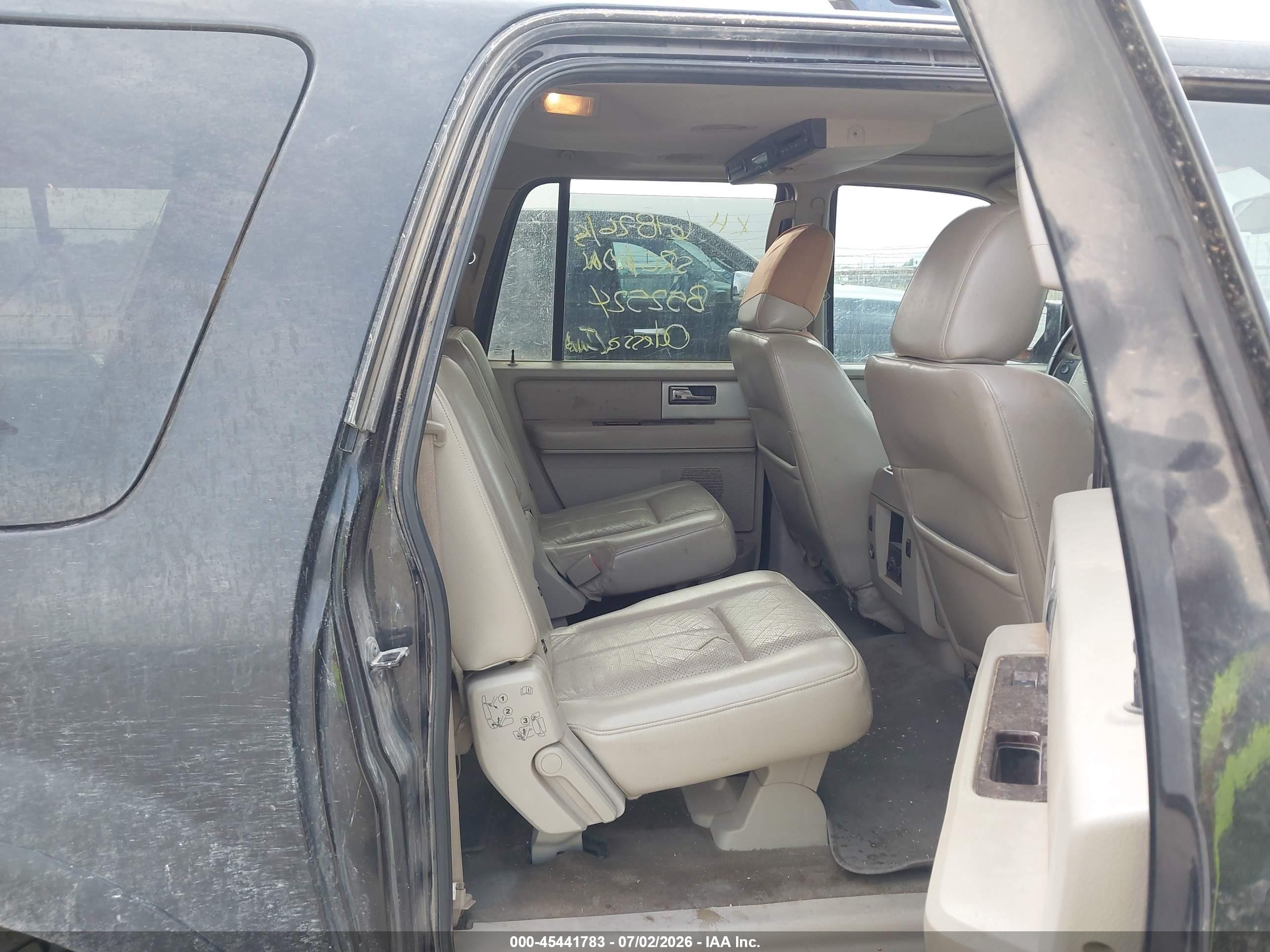 2010 Ford Expedition El Limited Black vin: 1FMJK2A57AEB52524